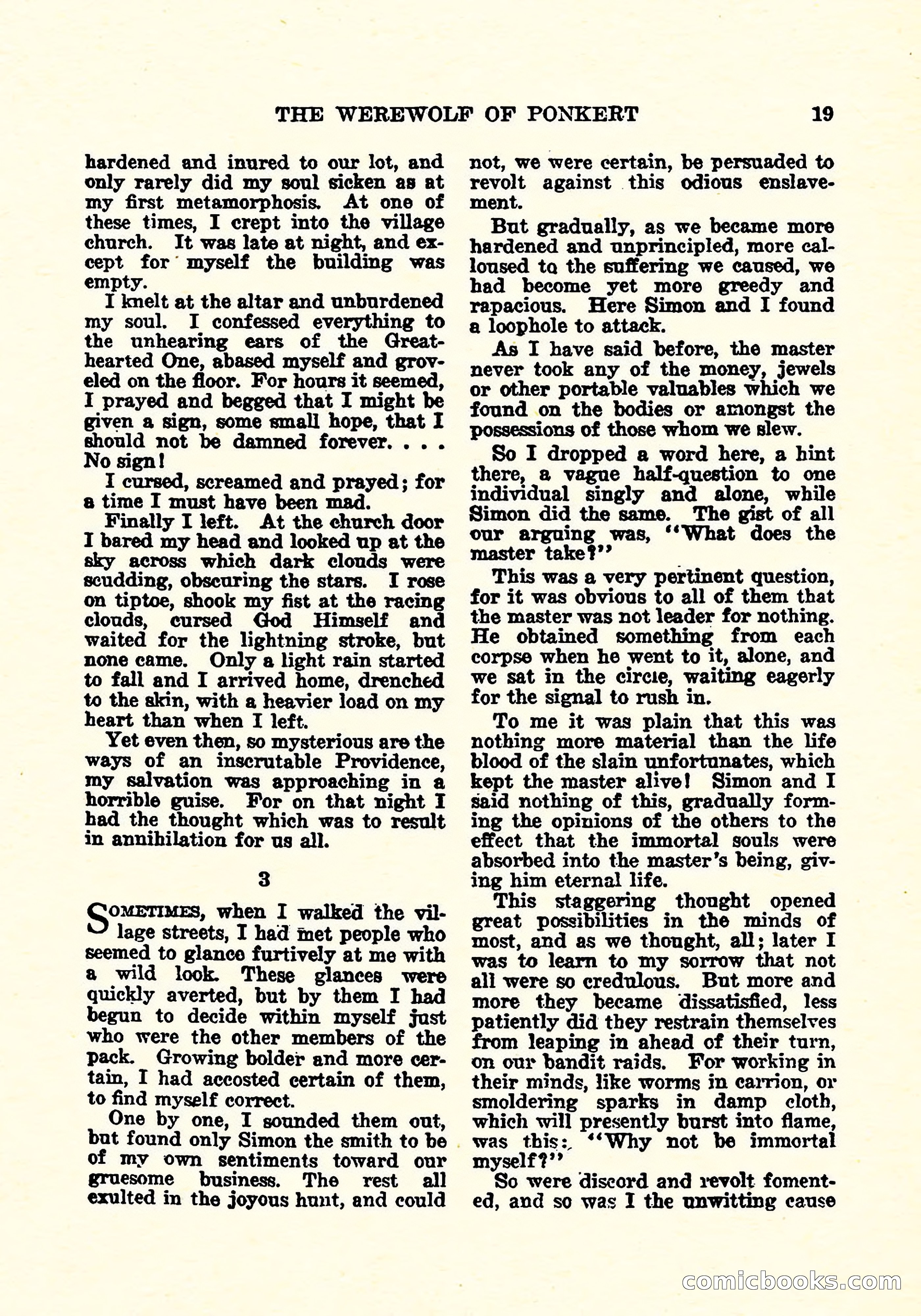 Weird Tales, July 1925 — page 20 of 146