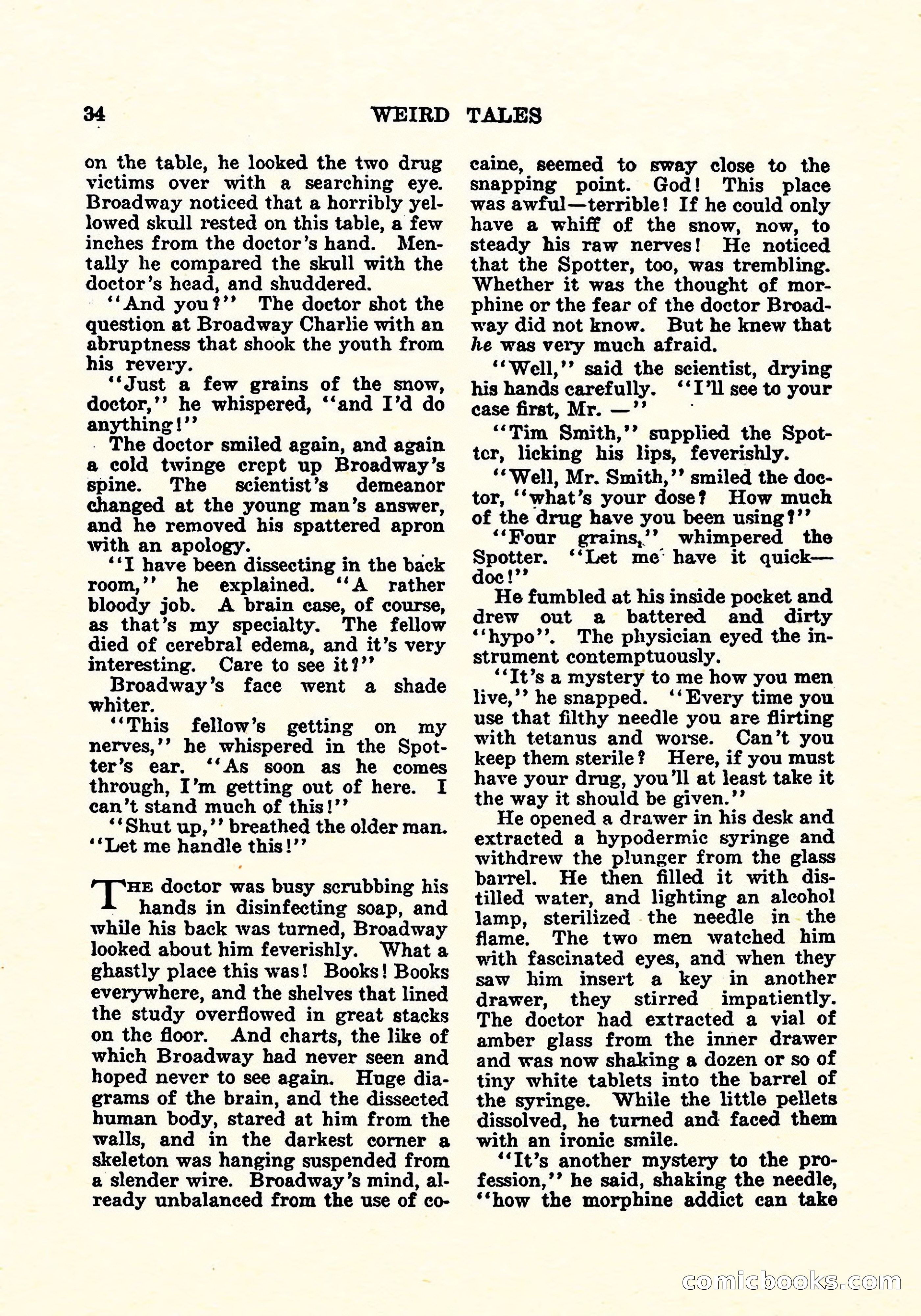 Weird Tales, July 1925 — page 35 of 146