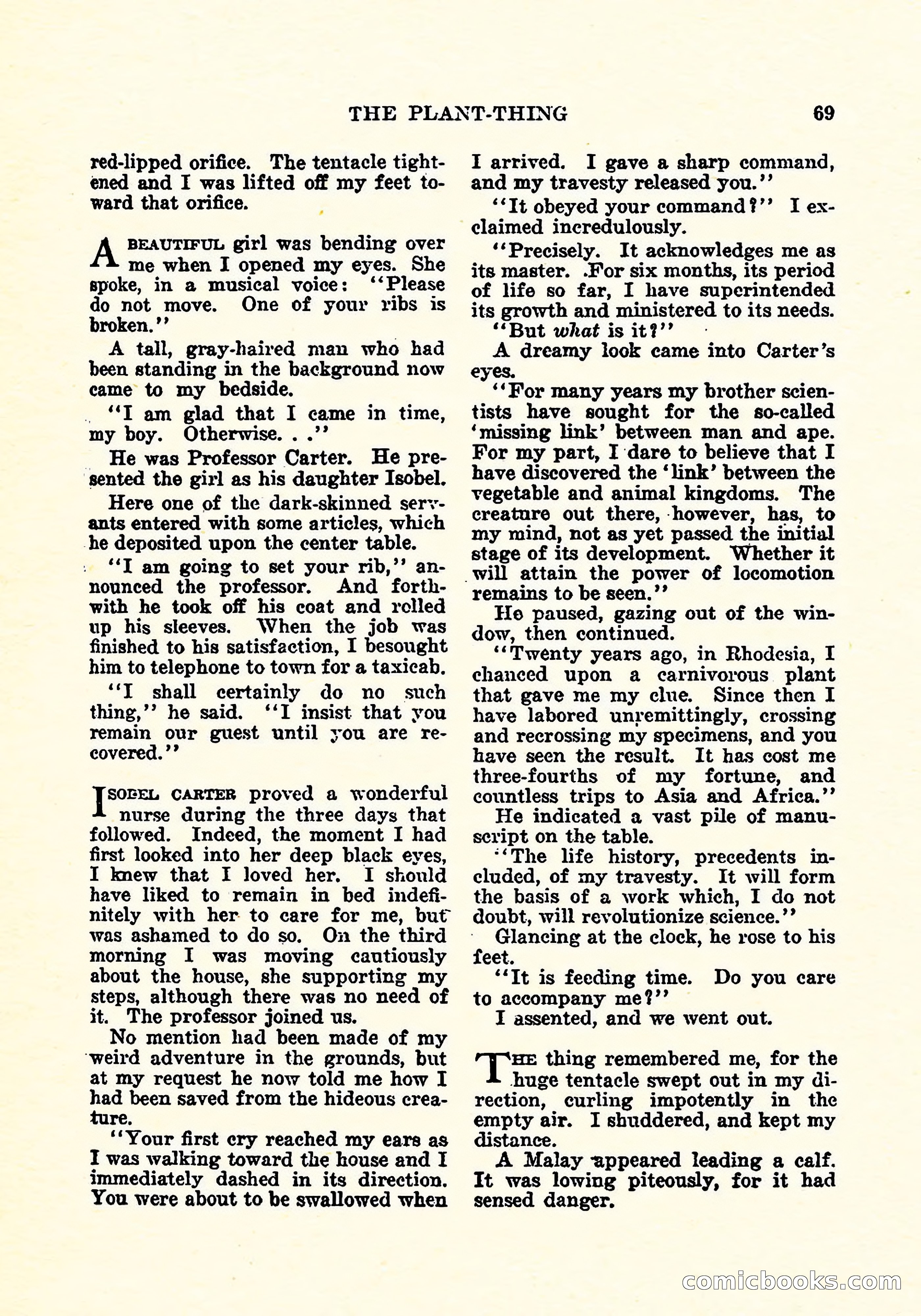 Weird Tales, July 1925 — page 70 of 146