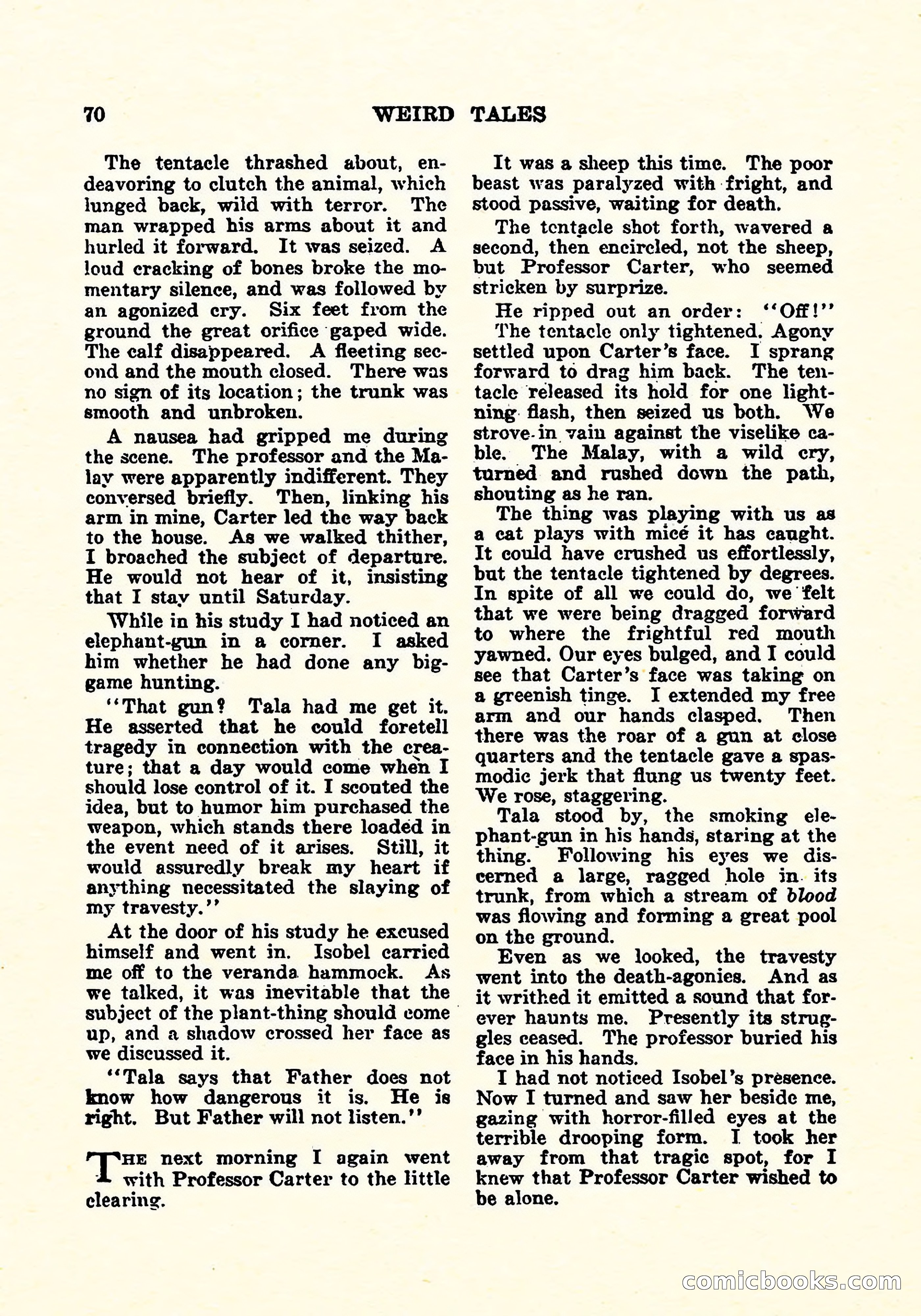Weird Tales, July 1925 — page 71 of 146