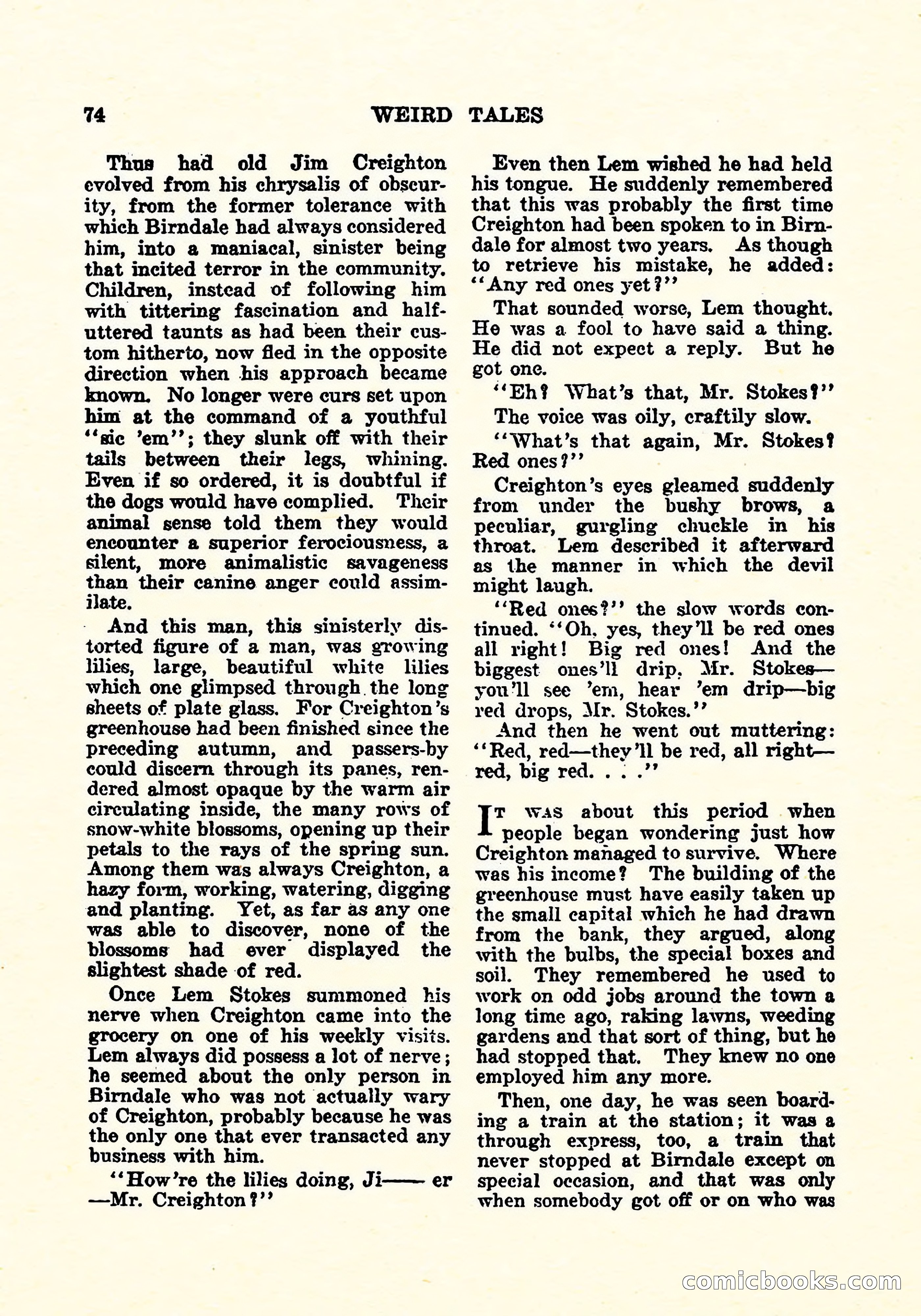 Weird Tales, July 1925 — page 75 of 146