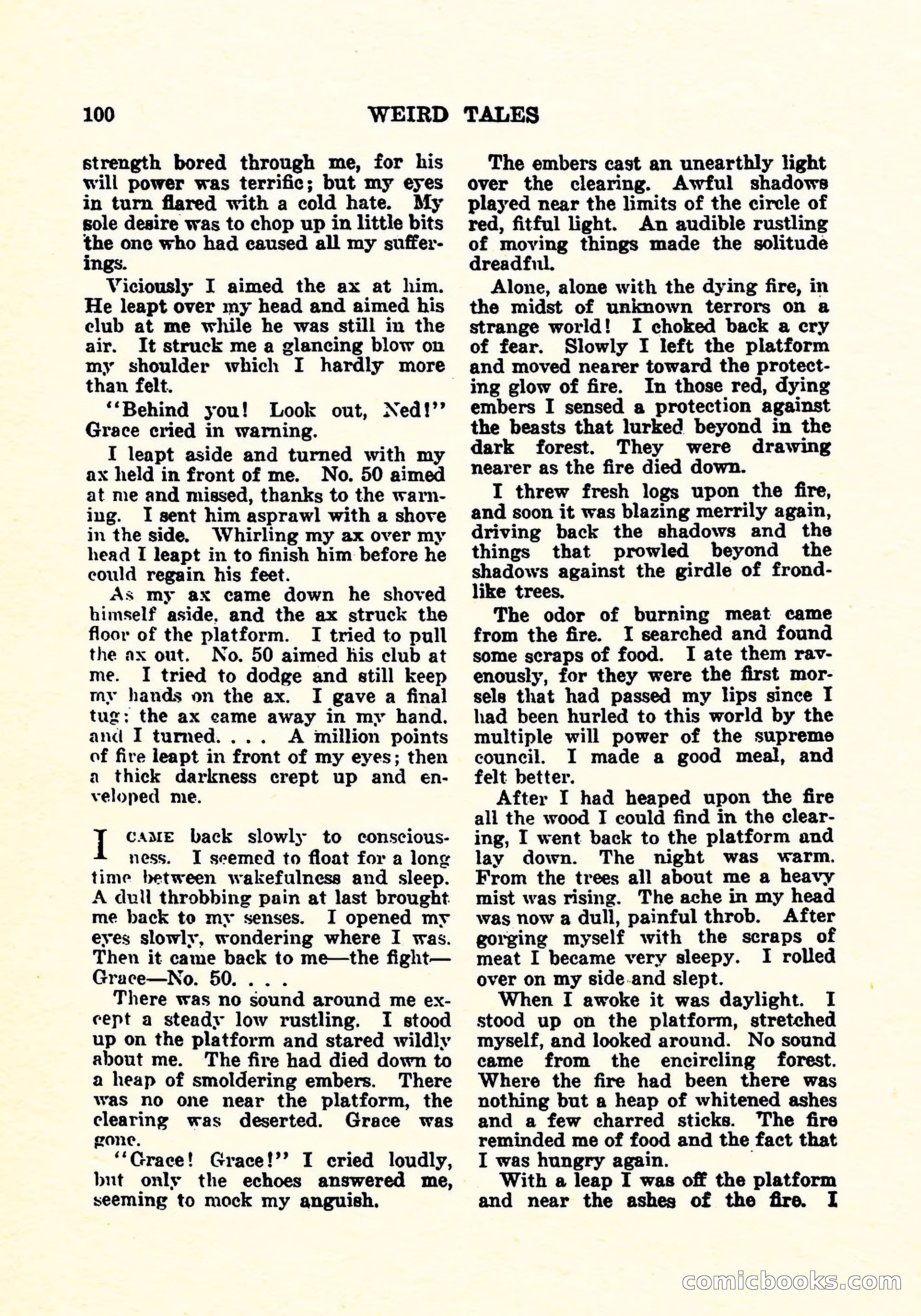 Weird Tales, July 1925 — page 101 of 146