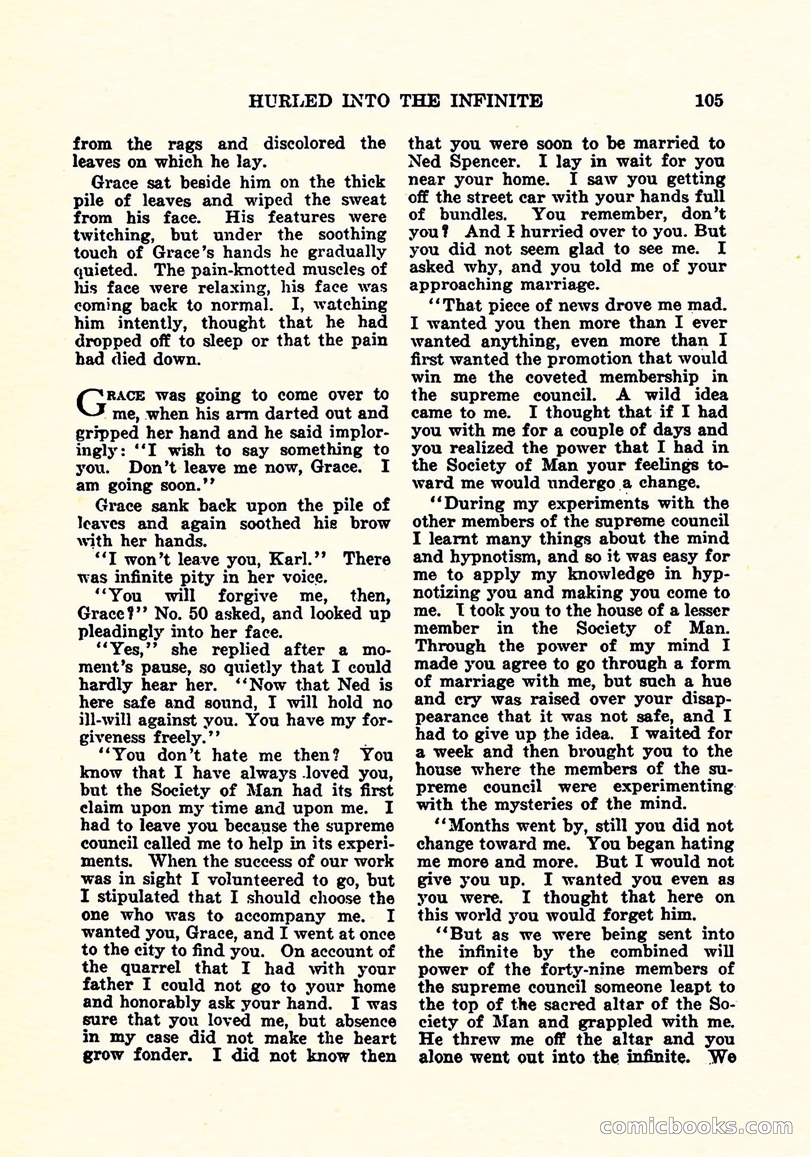 Weird Tales, July 1925 — page 106 of 146