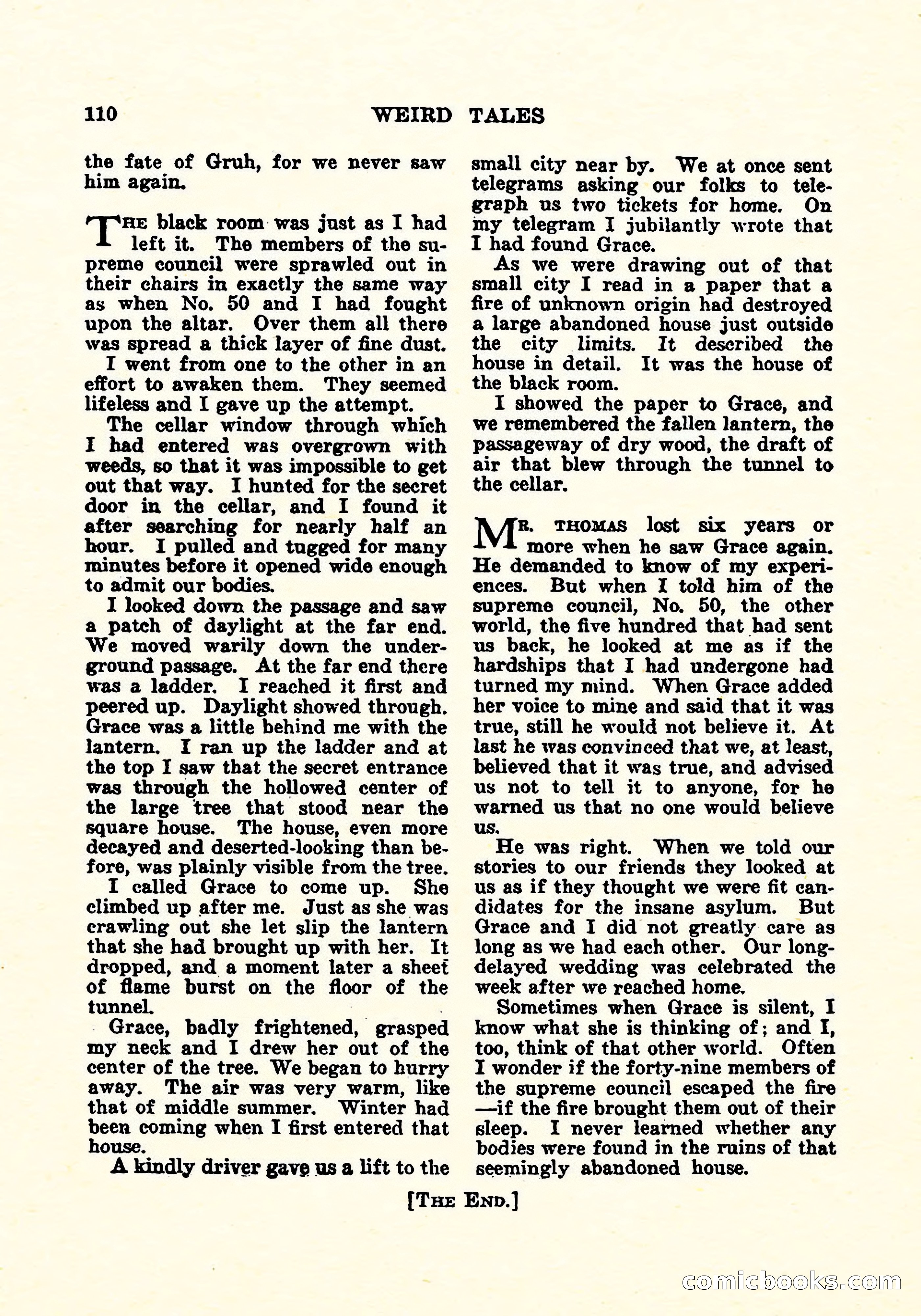 Weird Tales, July 1925 — page 111 of 146