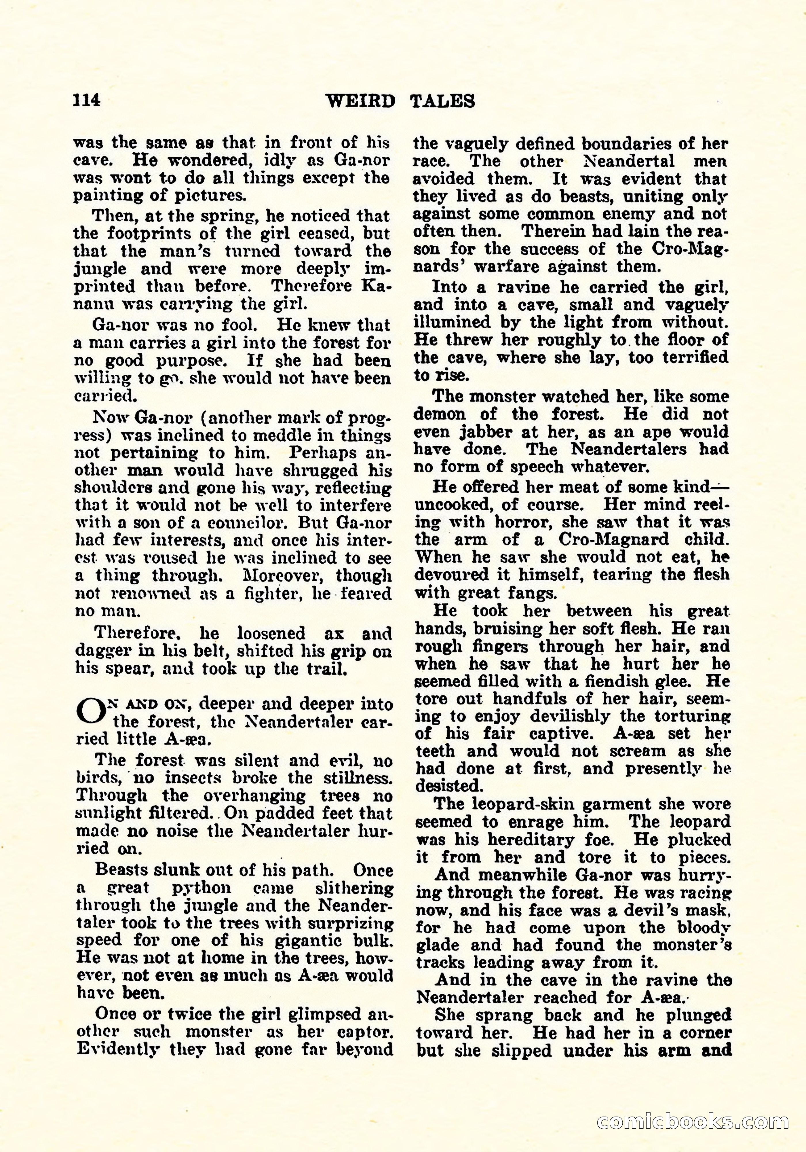 Weird Tales, July 1925 — page 115 of 146