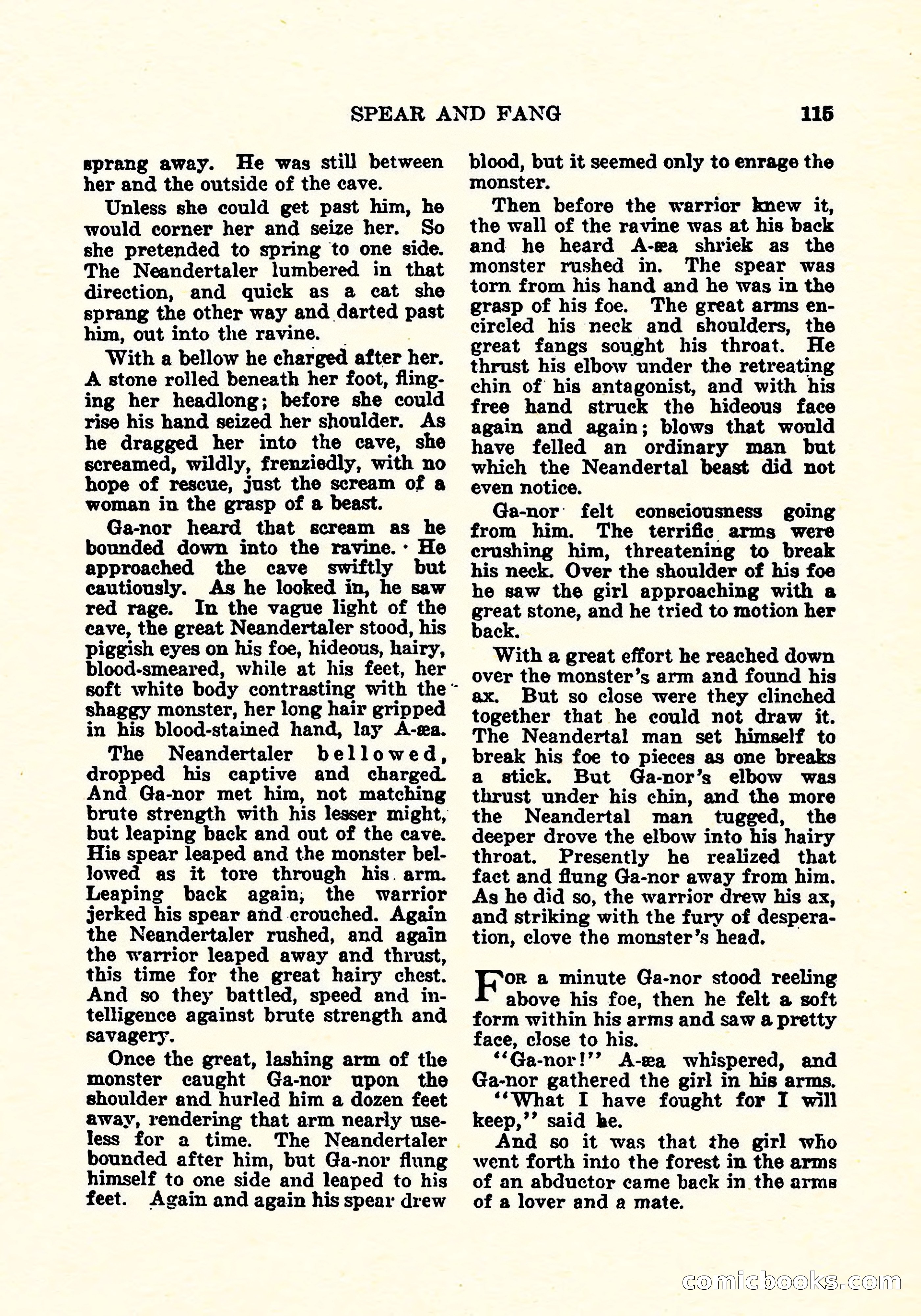 Weird Tales, July 1925 — page 116 of 146