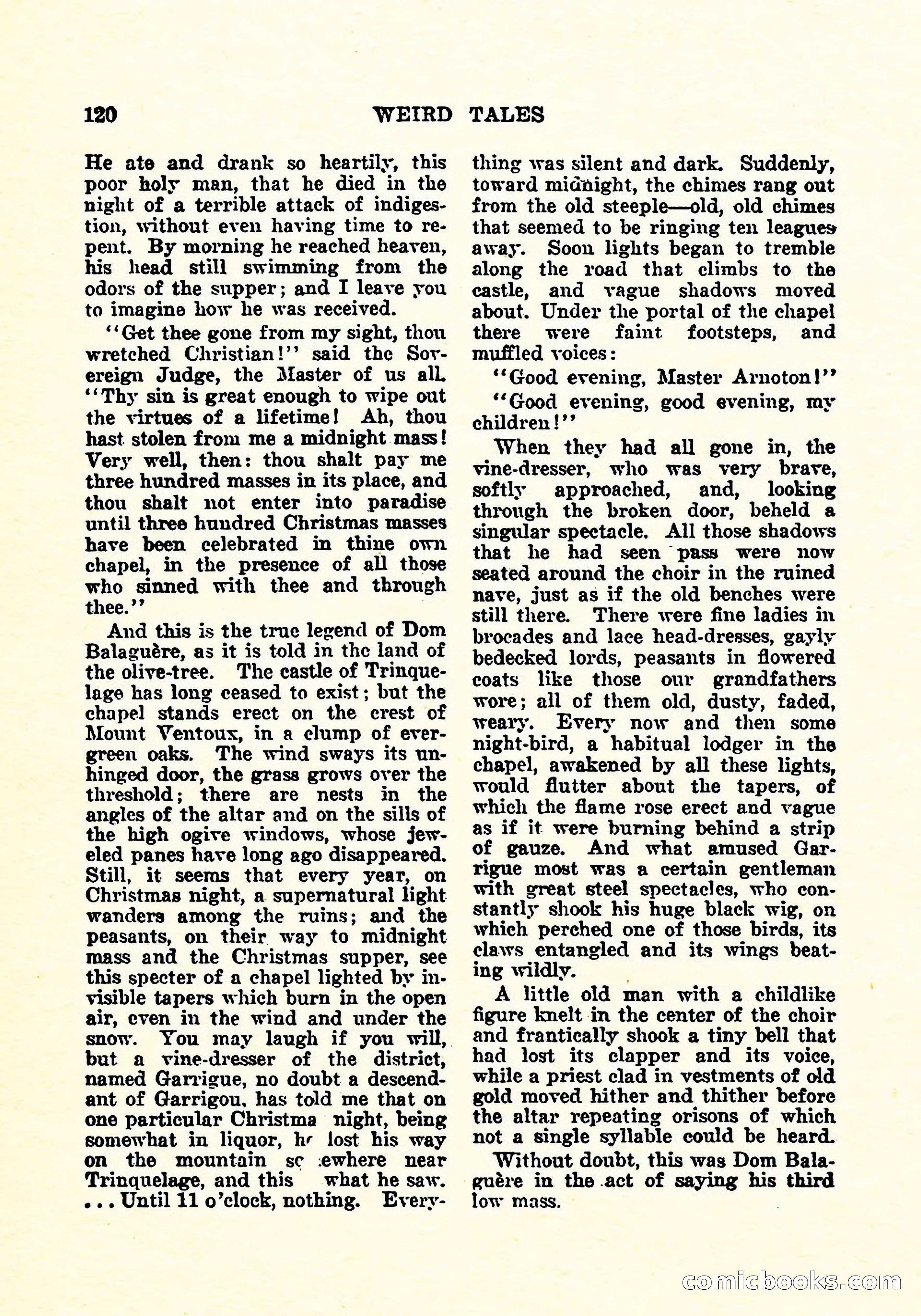 Weird Tales, July 1925 — page 121 of 146