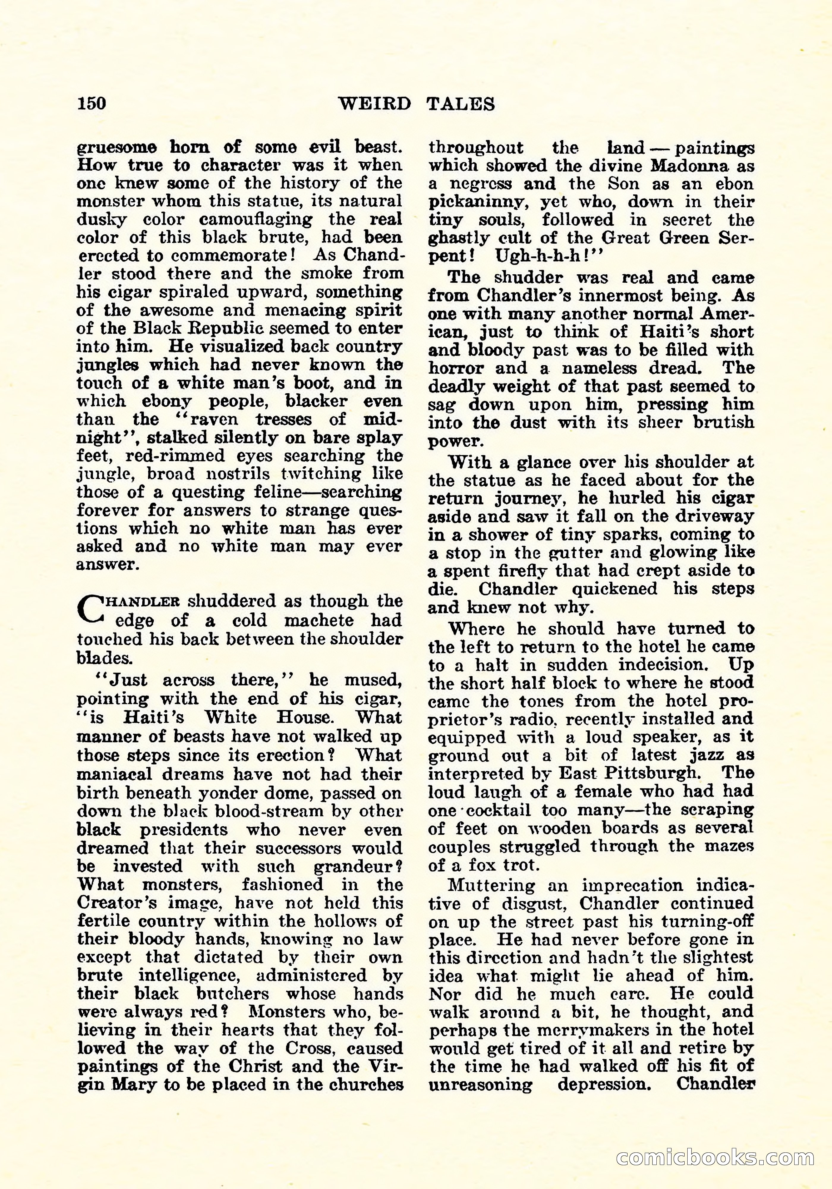 Weird Tales, Vol. 6, No. 2 — page 7 of 146