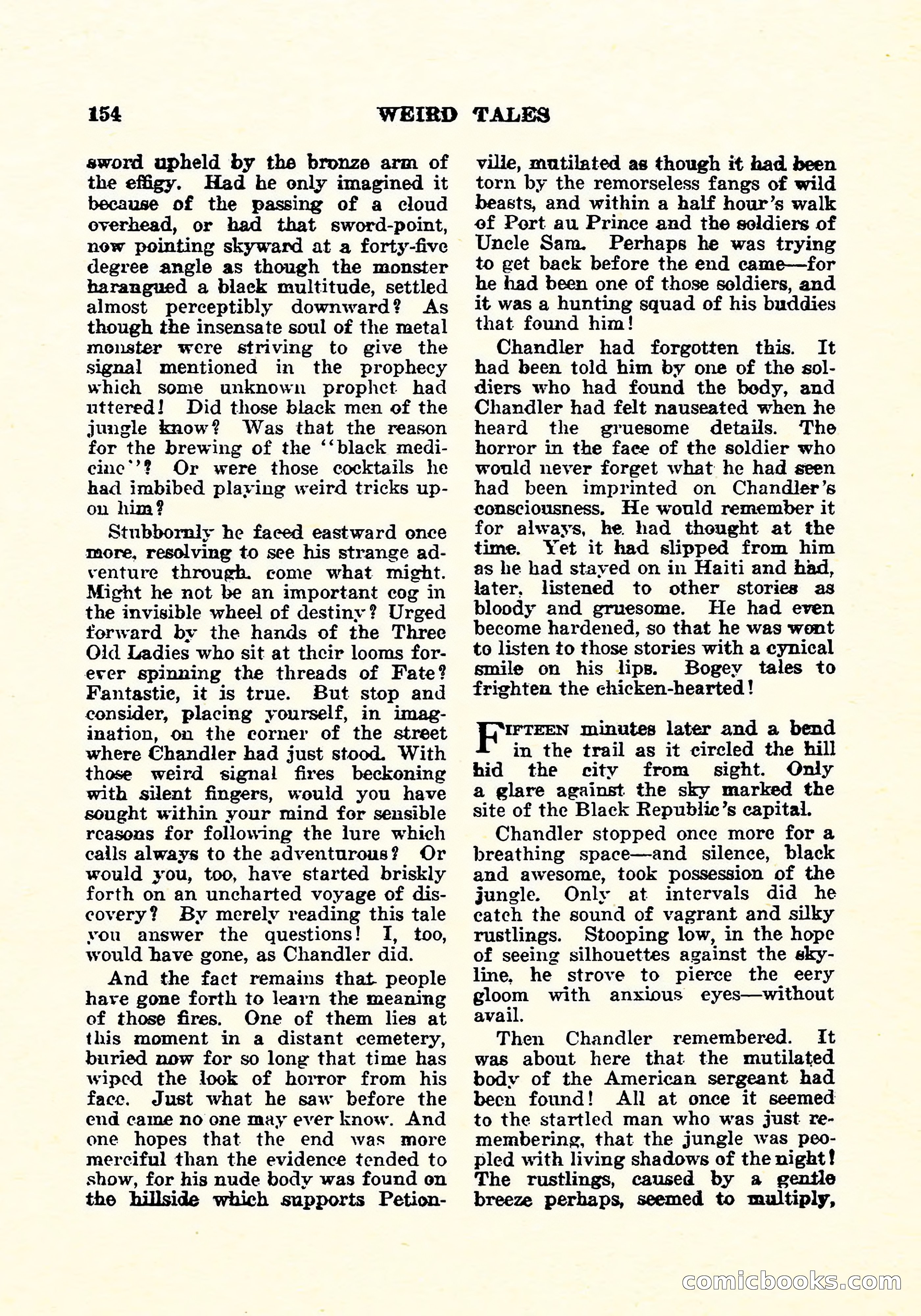 Weird Tales, Vol. 6, No. 2 — page 11 of 146