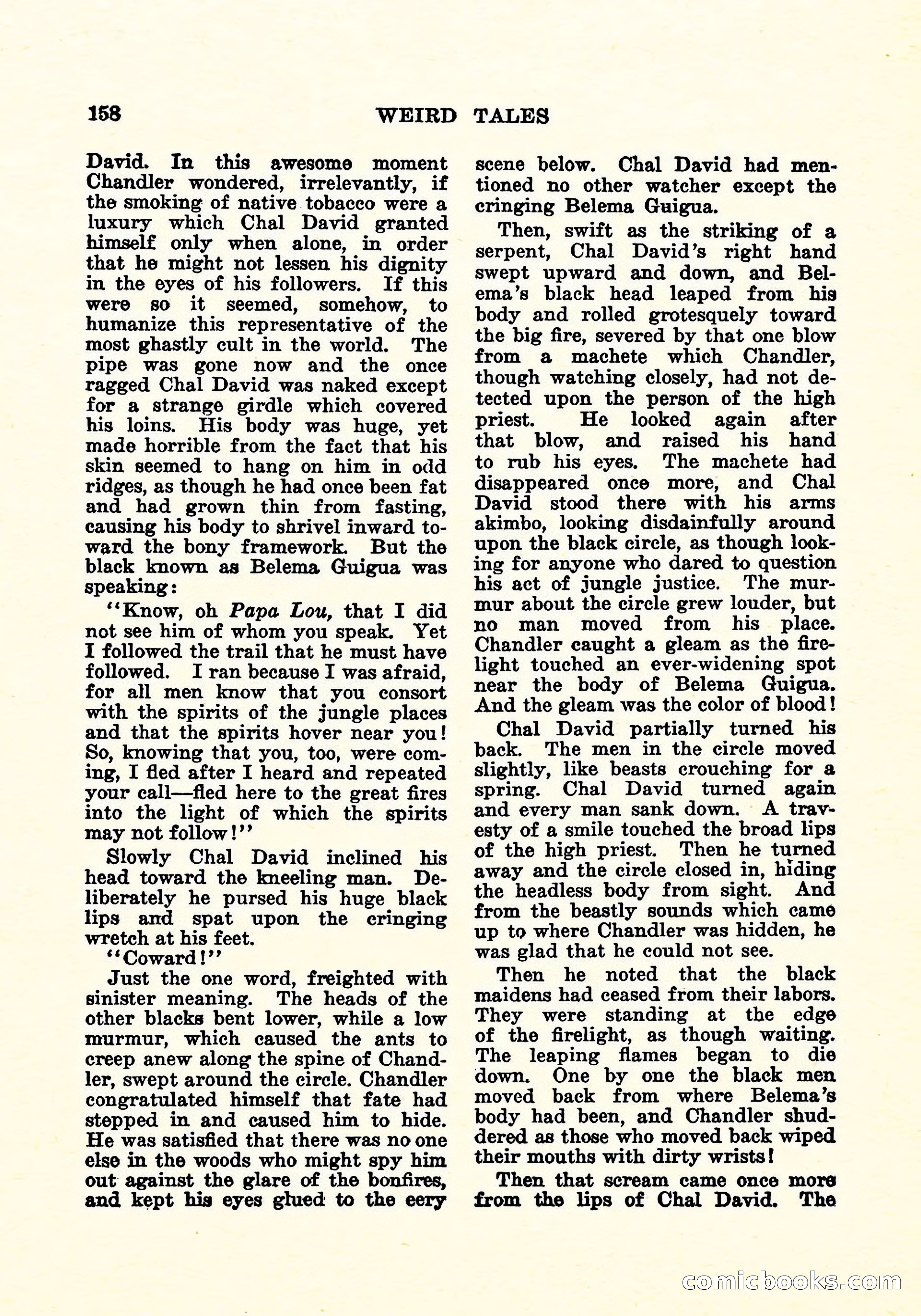 Weird Tales, Vol. 6, No. 2 — page 15 of 146