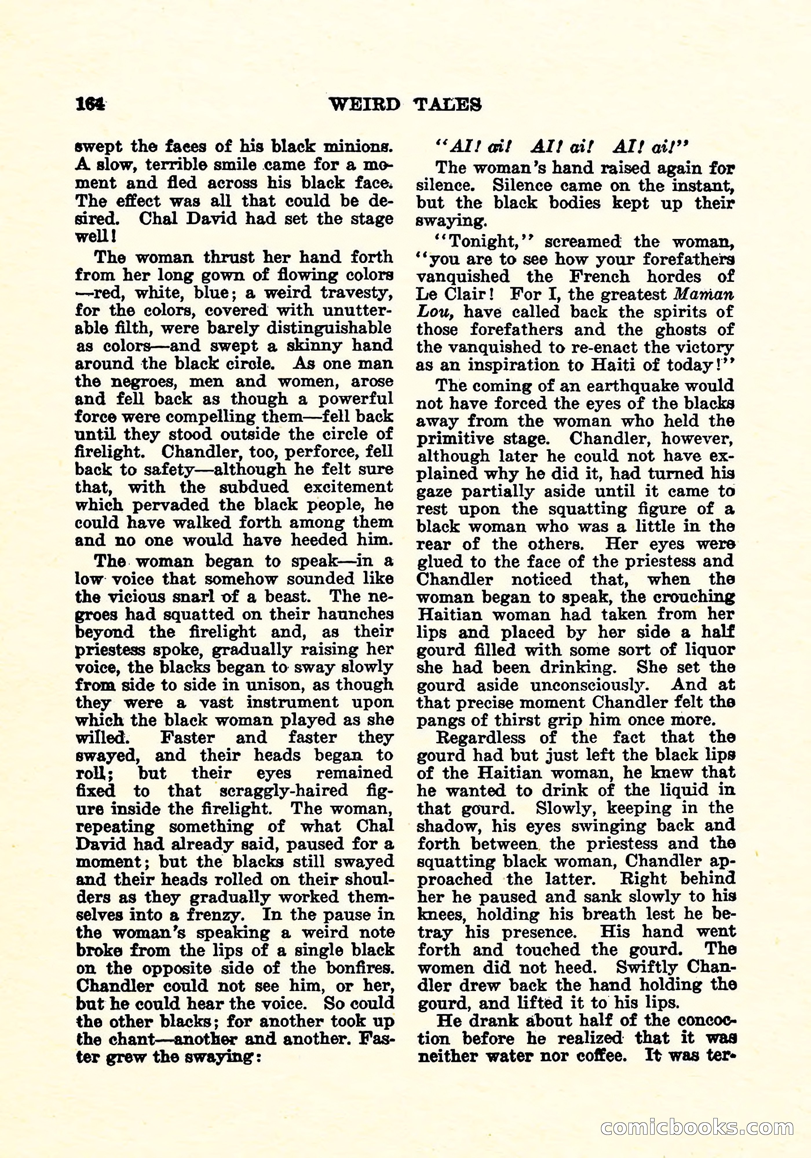 Weird Tales, Vol. 6, No. 2 — page 21 of 146