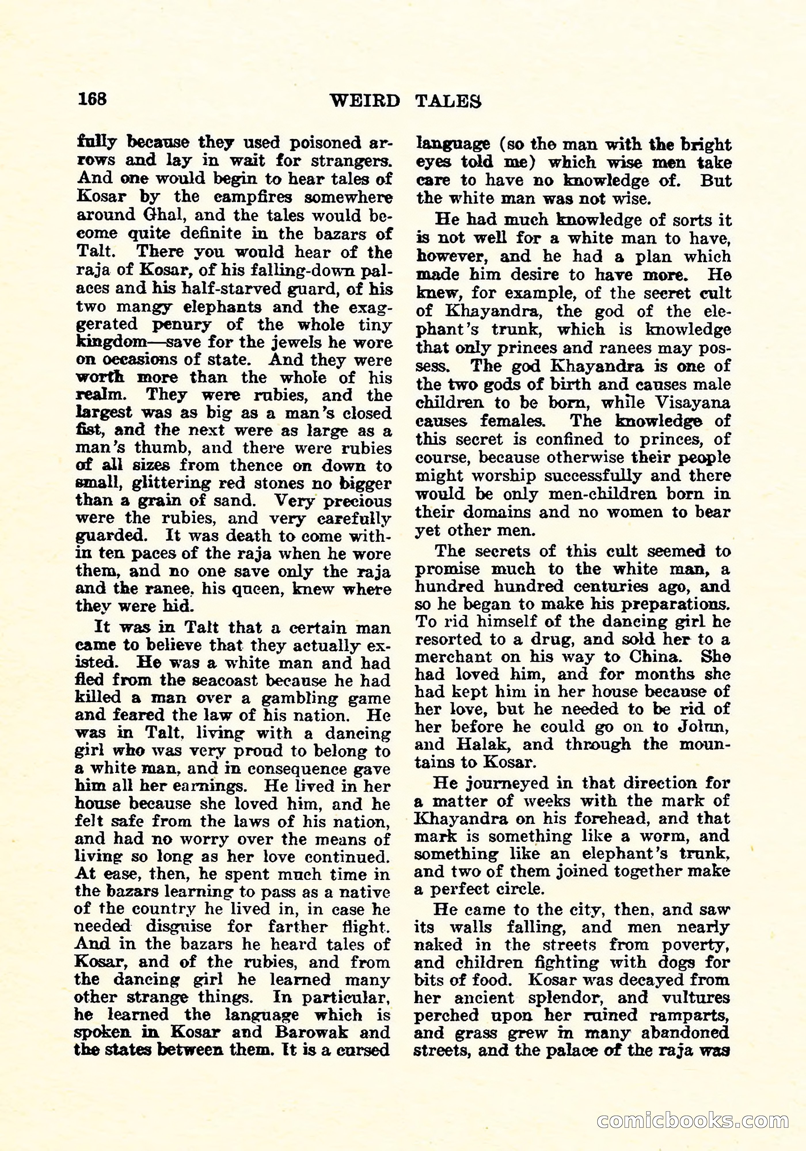 Weird Tales, Vol. 6, No. 2 — page 25 of 146