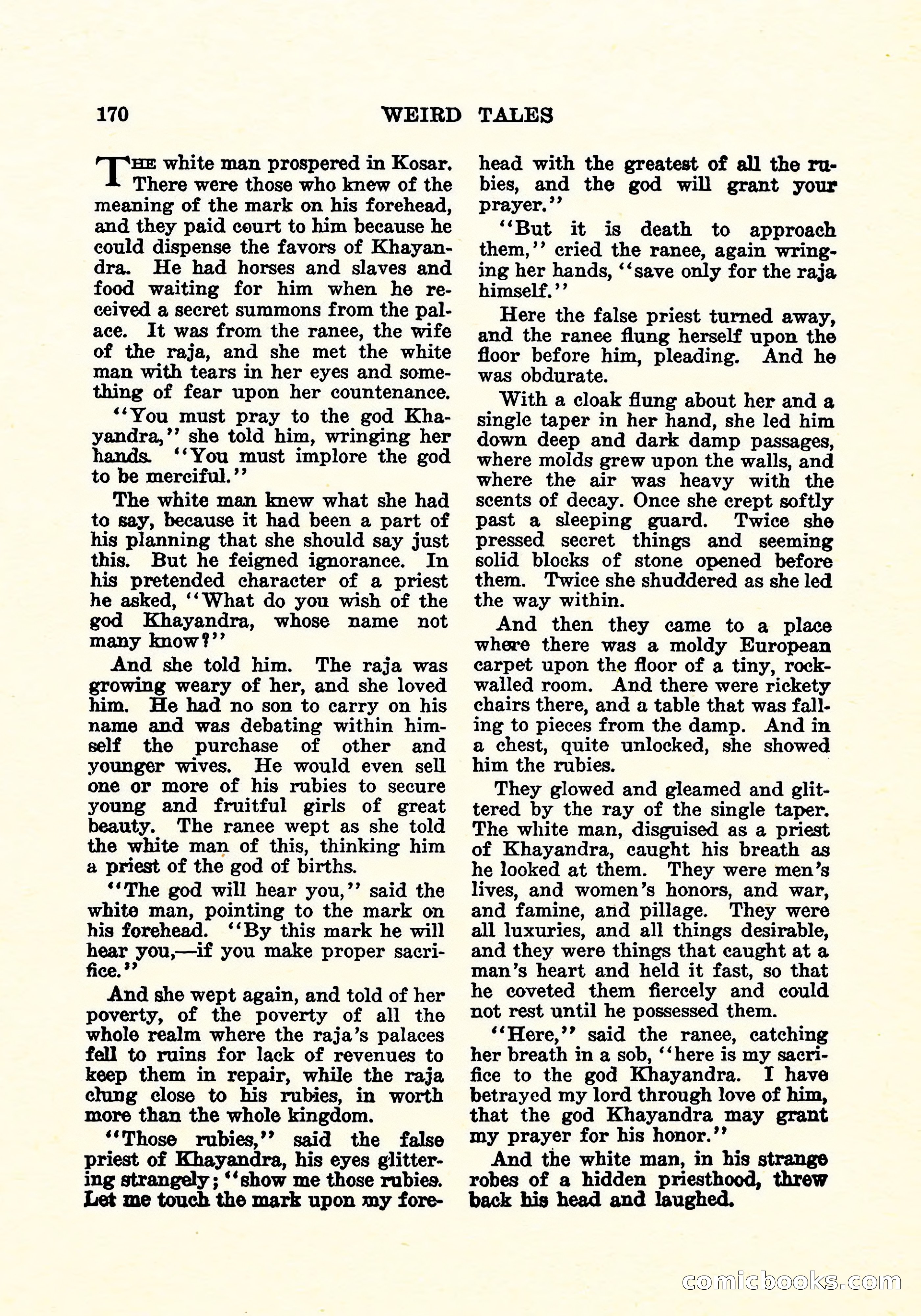 Weird Tales, Vol. 6, No. 2 — page 27 of 146