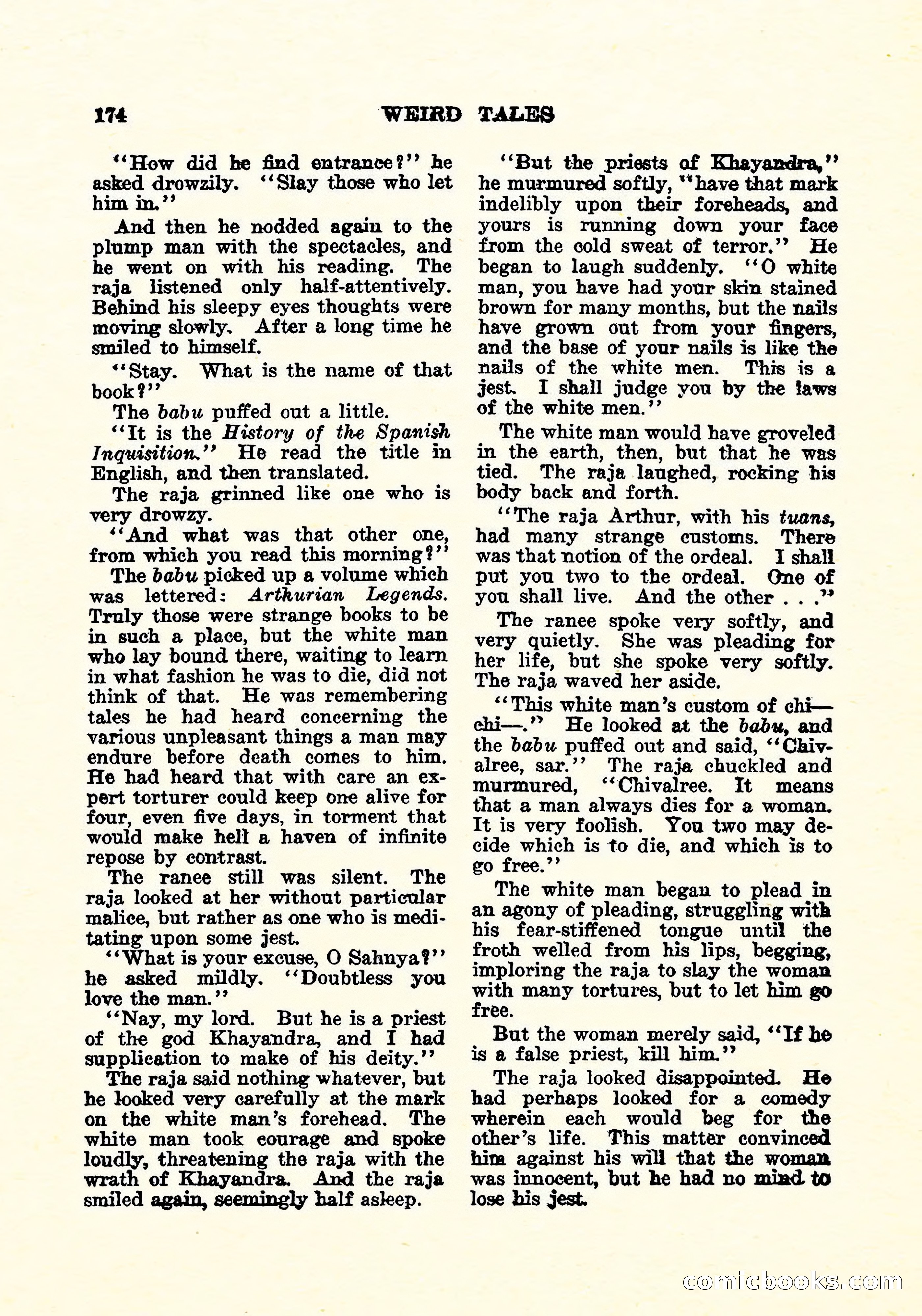 Weird Tales, Vol. 6, No. 2 — page 31 of 146