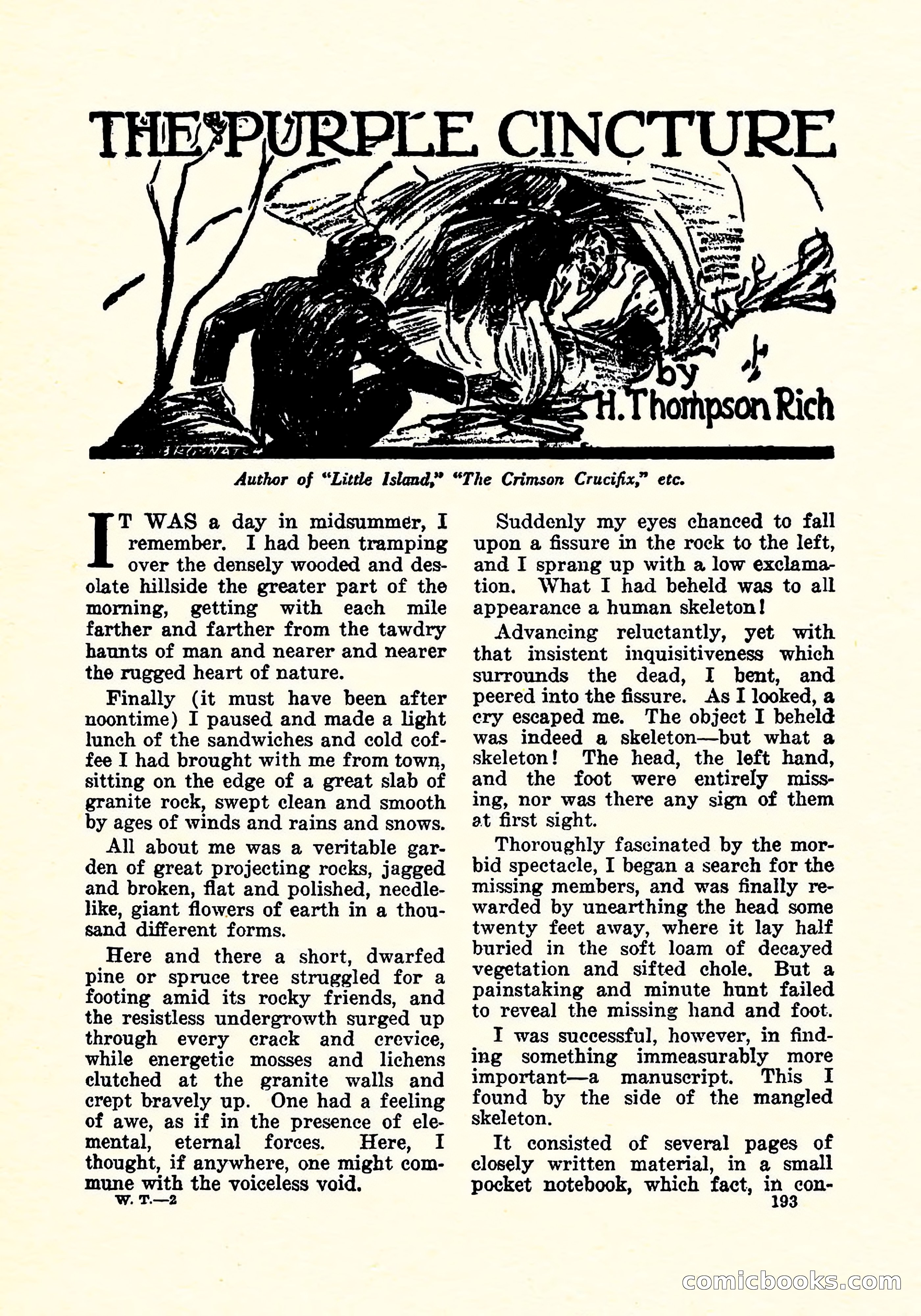 Weird Tales, Vol. 6, No. 2 — page 50 of 146