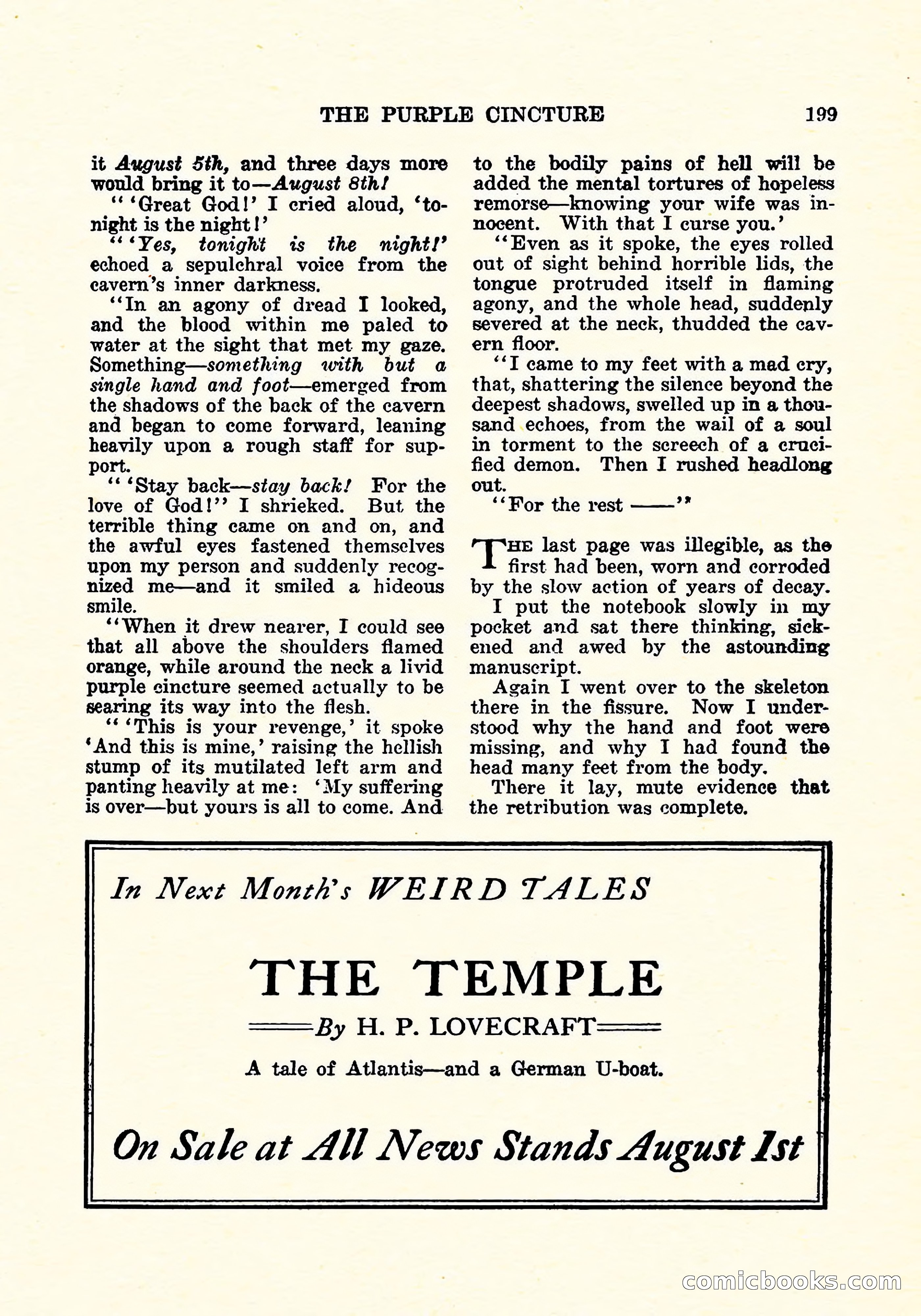 Weird Tales, Vol. 6, No. 2 — page 56 of 146