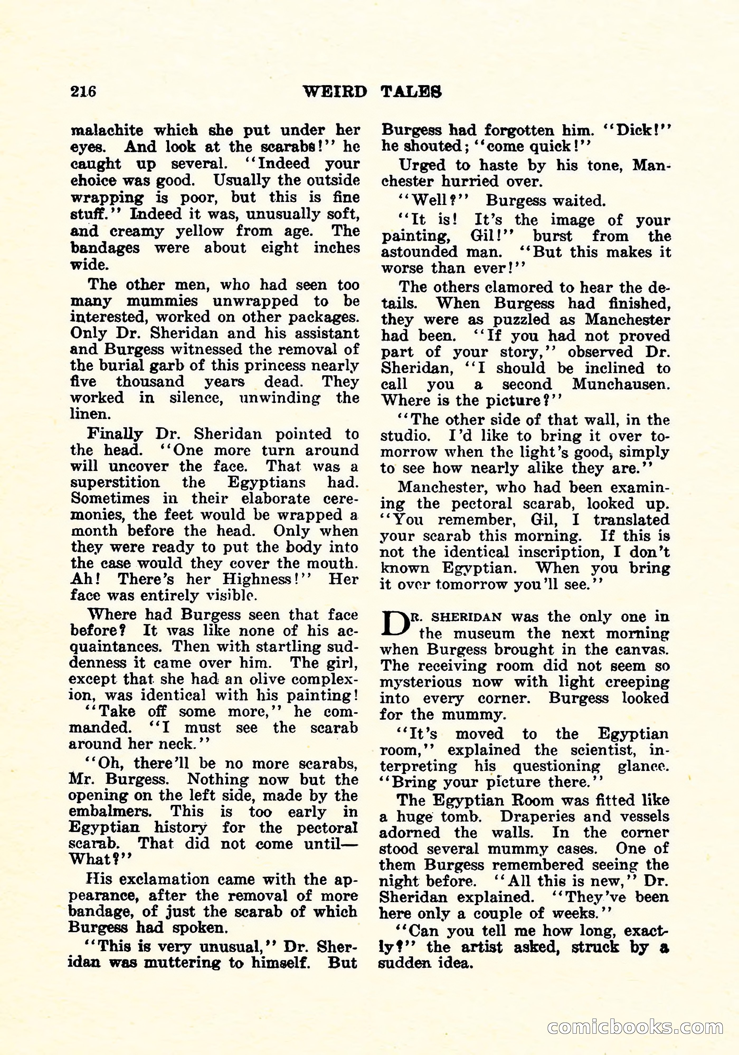Weird Tales, Vol. 6, No. 2 — page 73 of 146