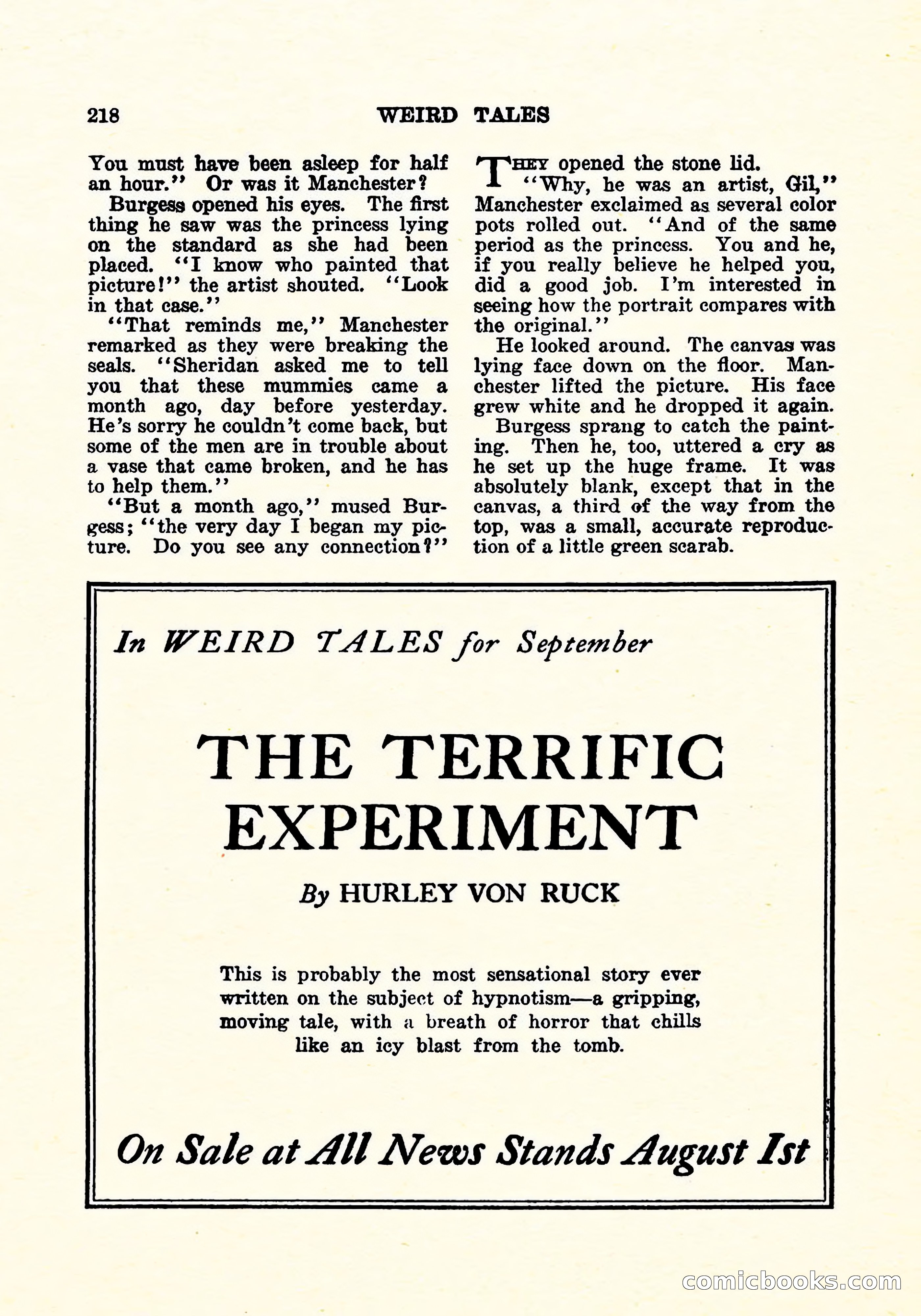 Weird Tales, Vol. 6, No. 2 — page 75 of 146