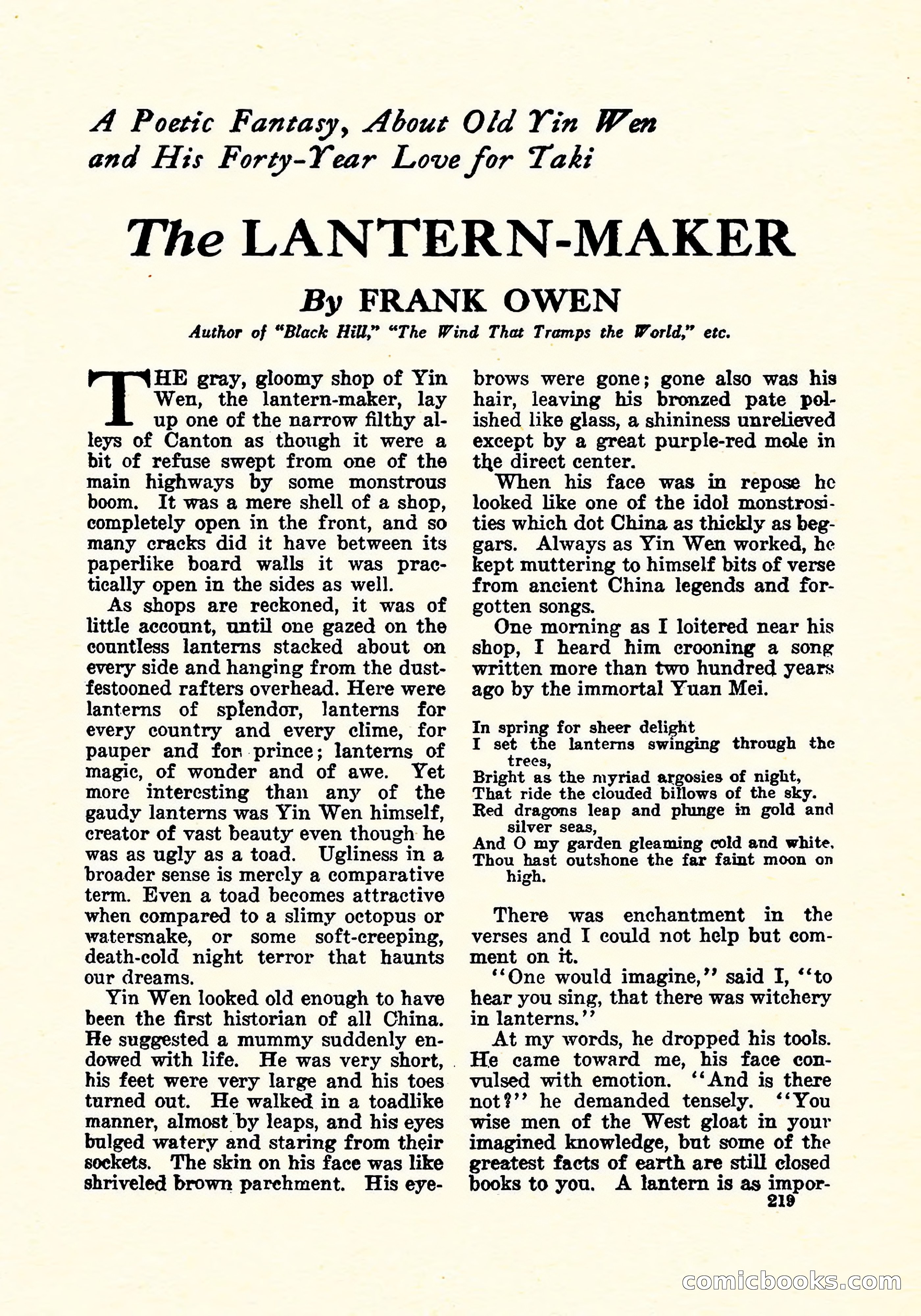 Weird Tales, Vol. 6, No. 2 — page 76 of 146