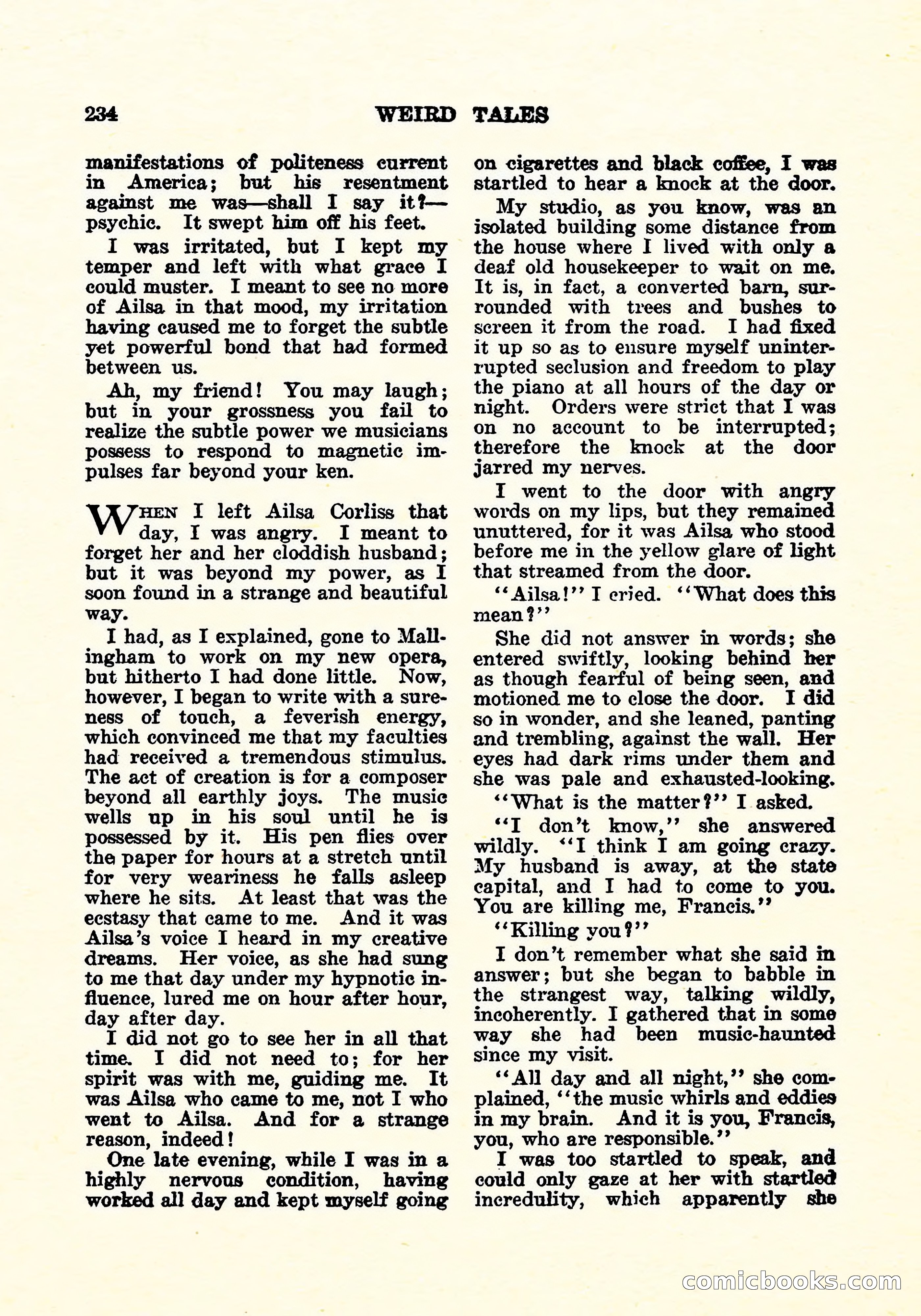 Weird Tales, Vol. 6, No. 2 — page 91 of 146
