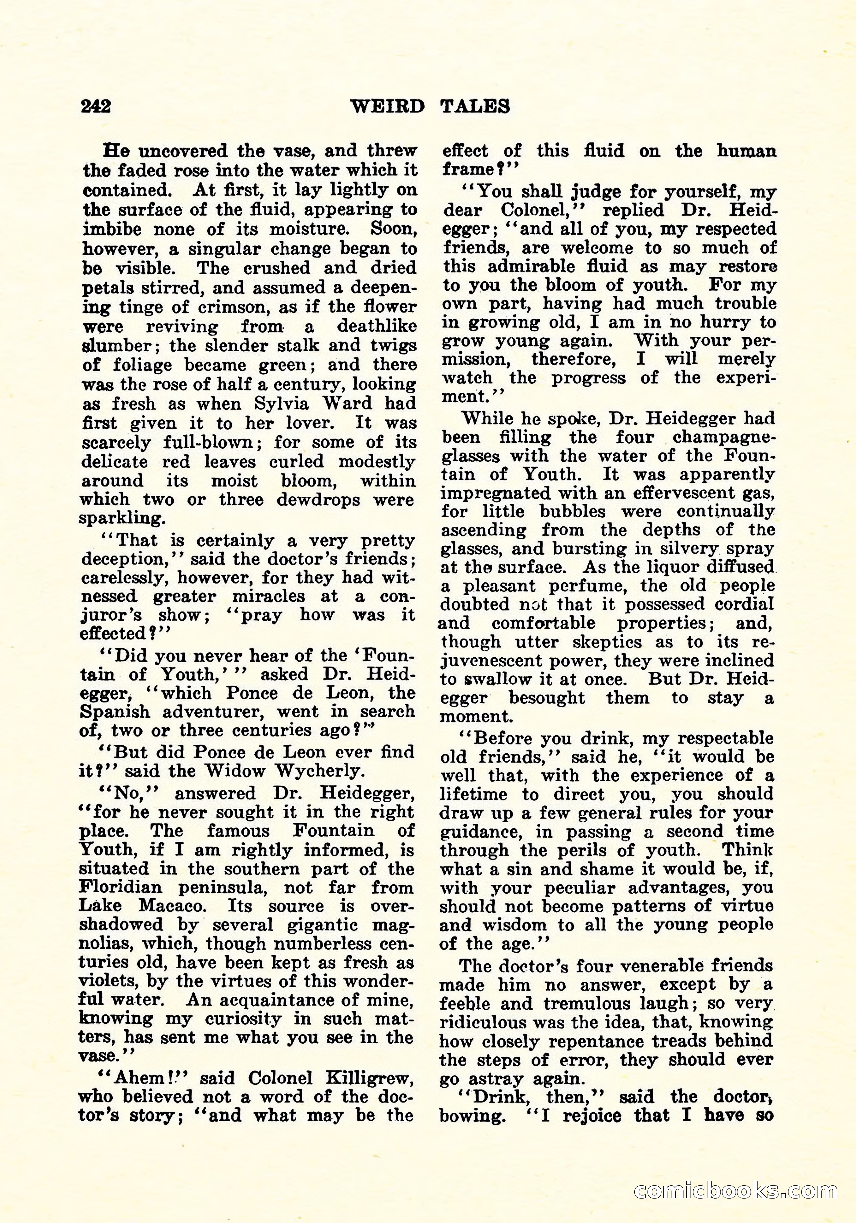 Weird Tales, Vol. 6, No. 2 — page 99 of 146