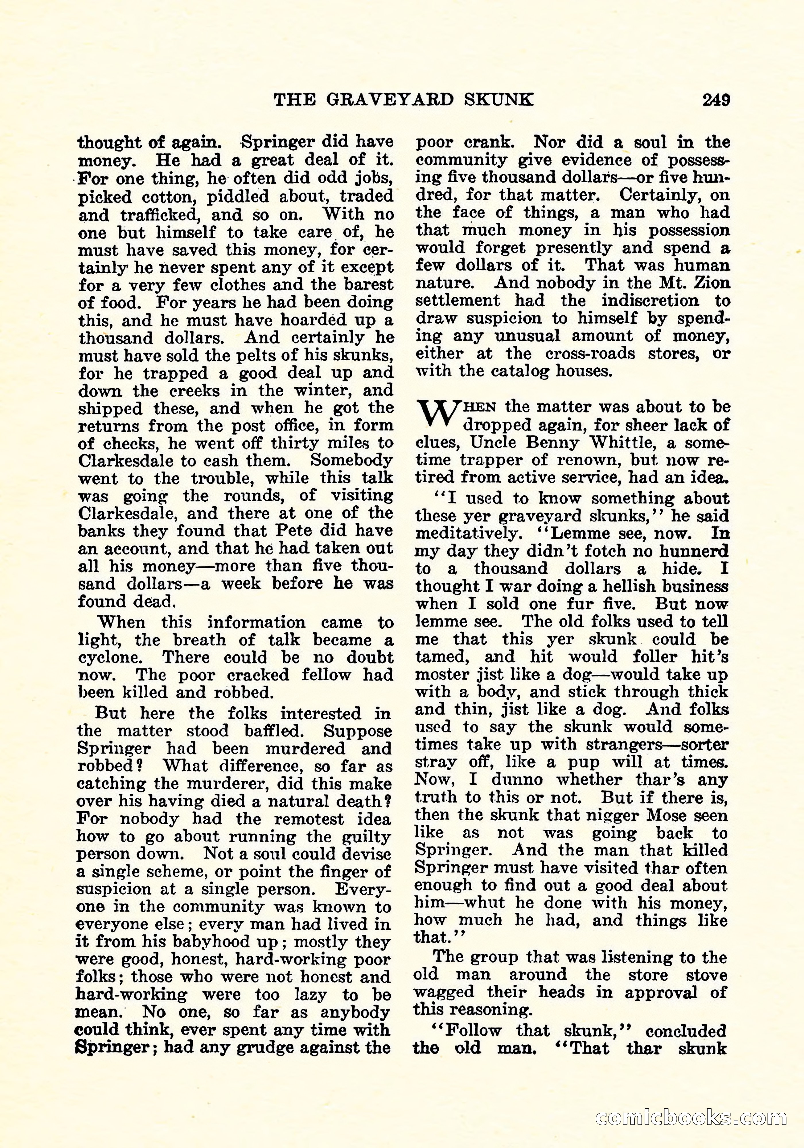 Weird Tales, Vol. 6, No. 2 — page 106 of 146
