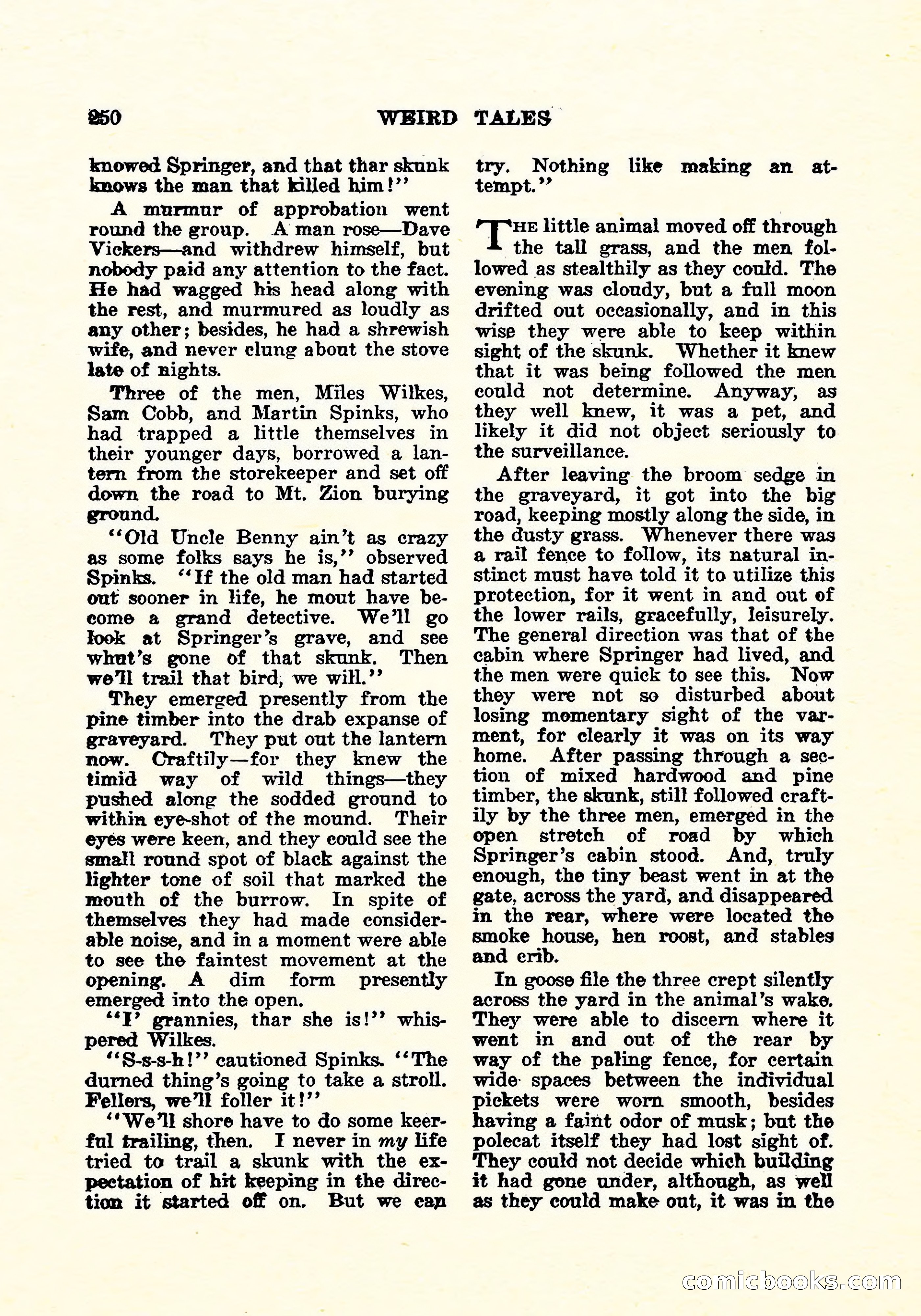 Weird Tales, Vol. 6, No. 2 — page 107 of 146