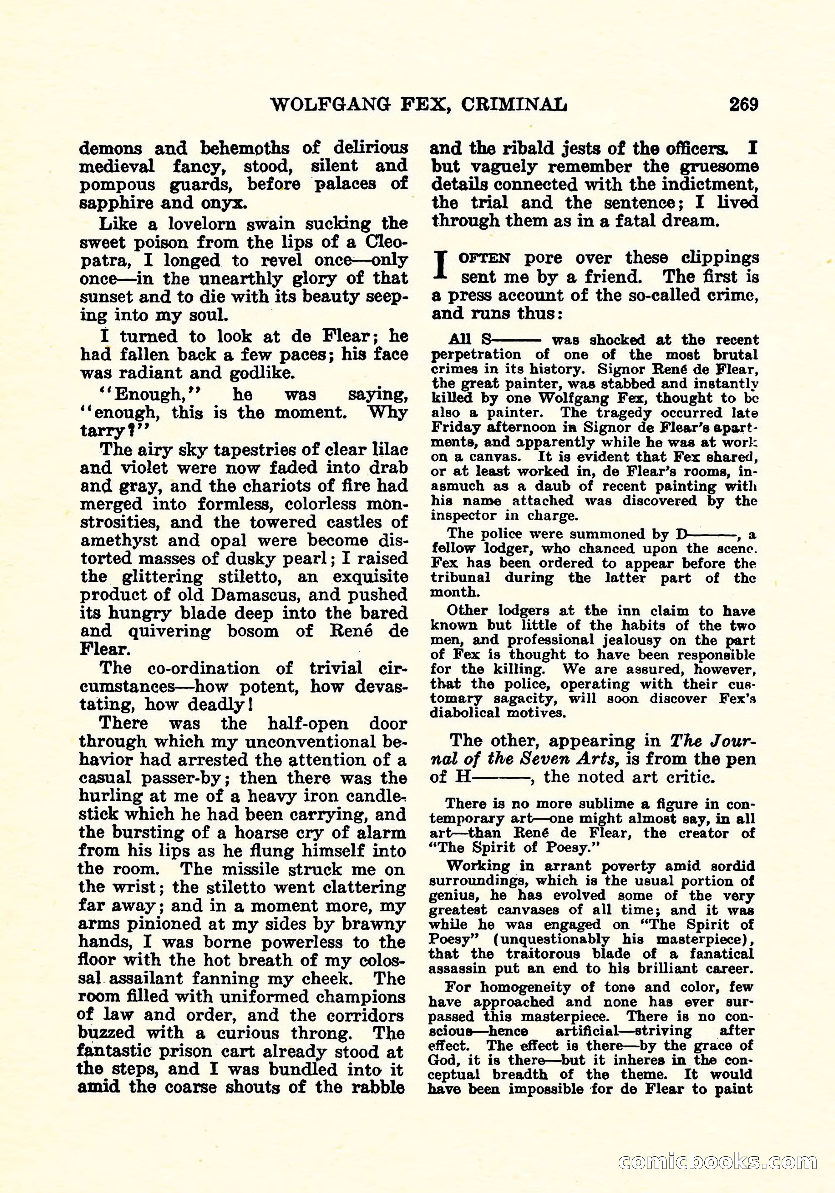 Weird Tales, Vol. 6, No. 2 — page 126 of 146