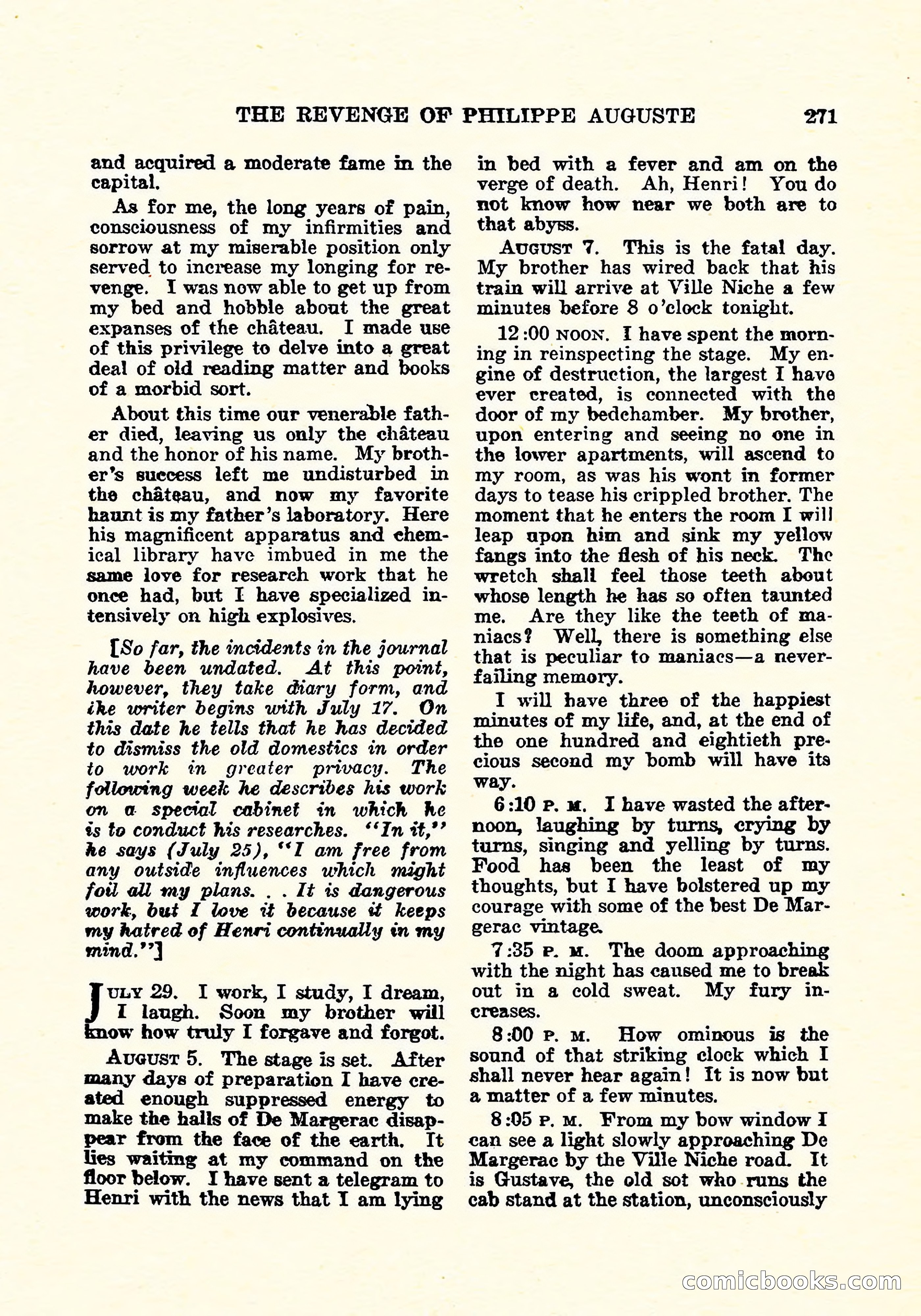 Weird Tales, Vol. 6, No. 2 — page 128 of 146