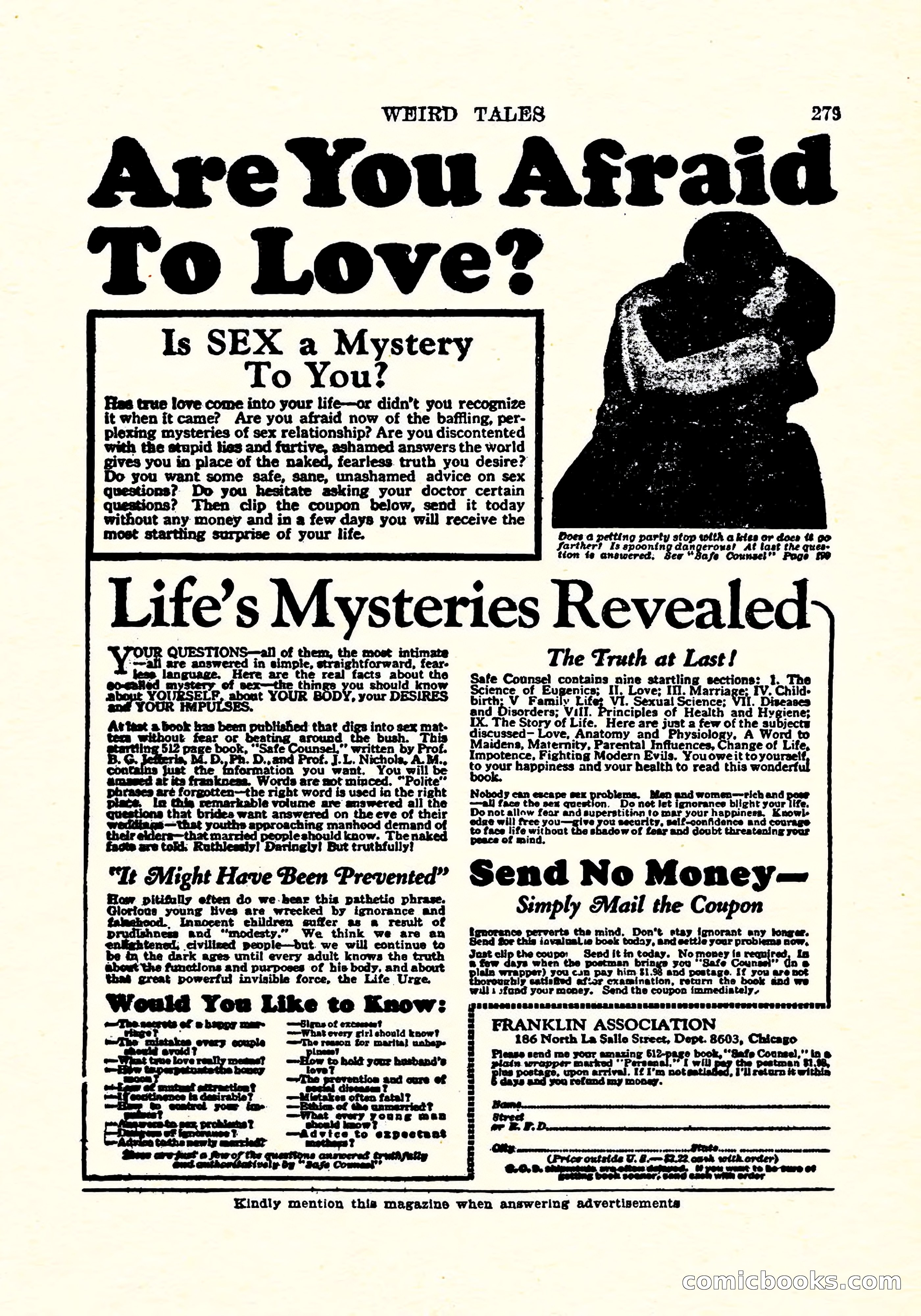 Weird Tales, Vol. 6, No. 2 — page 136 of 146