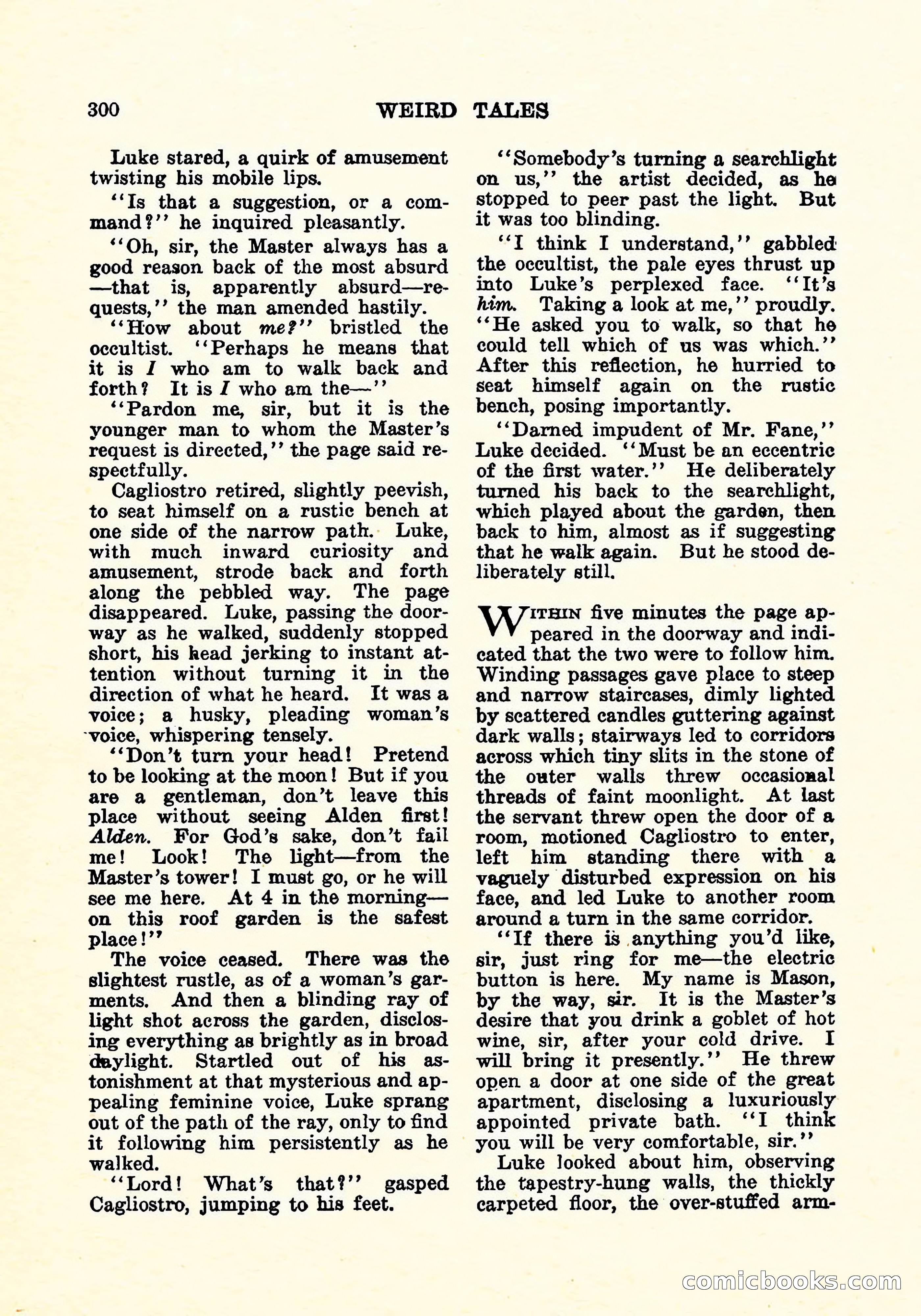 Weird Tales, Vol. 6, No. 3 — page 13 of 146