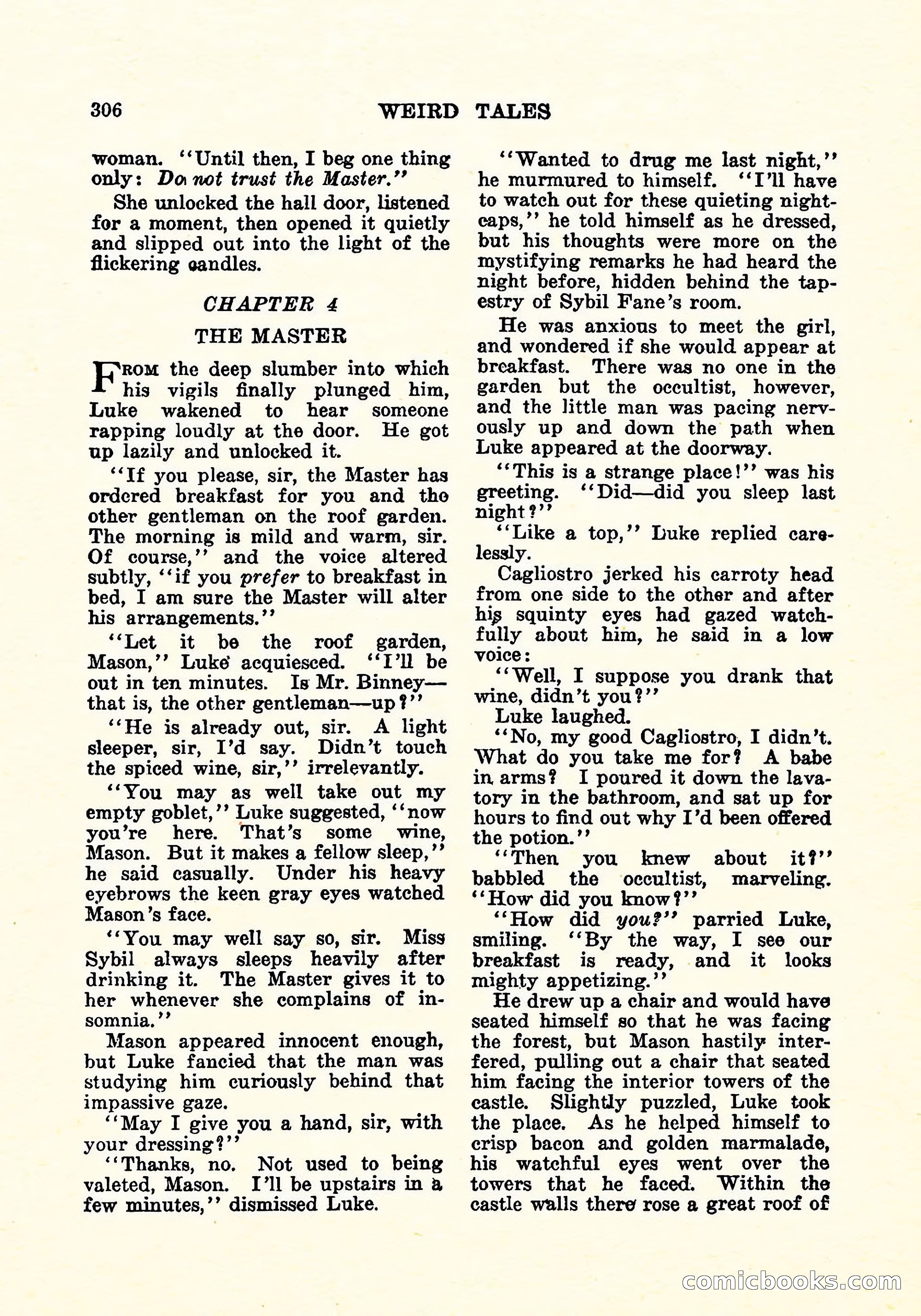 Weird Tales, Vol. 6, No. 3 — page 19 of 146