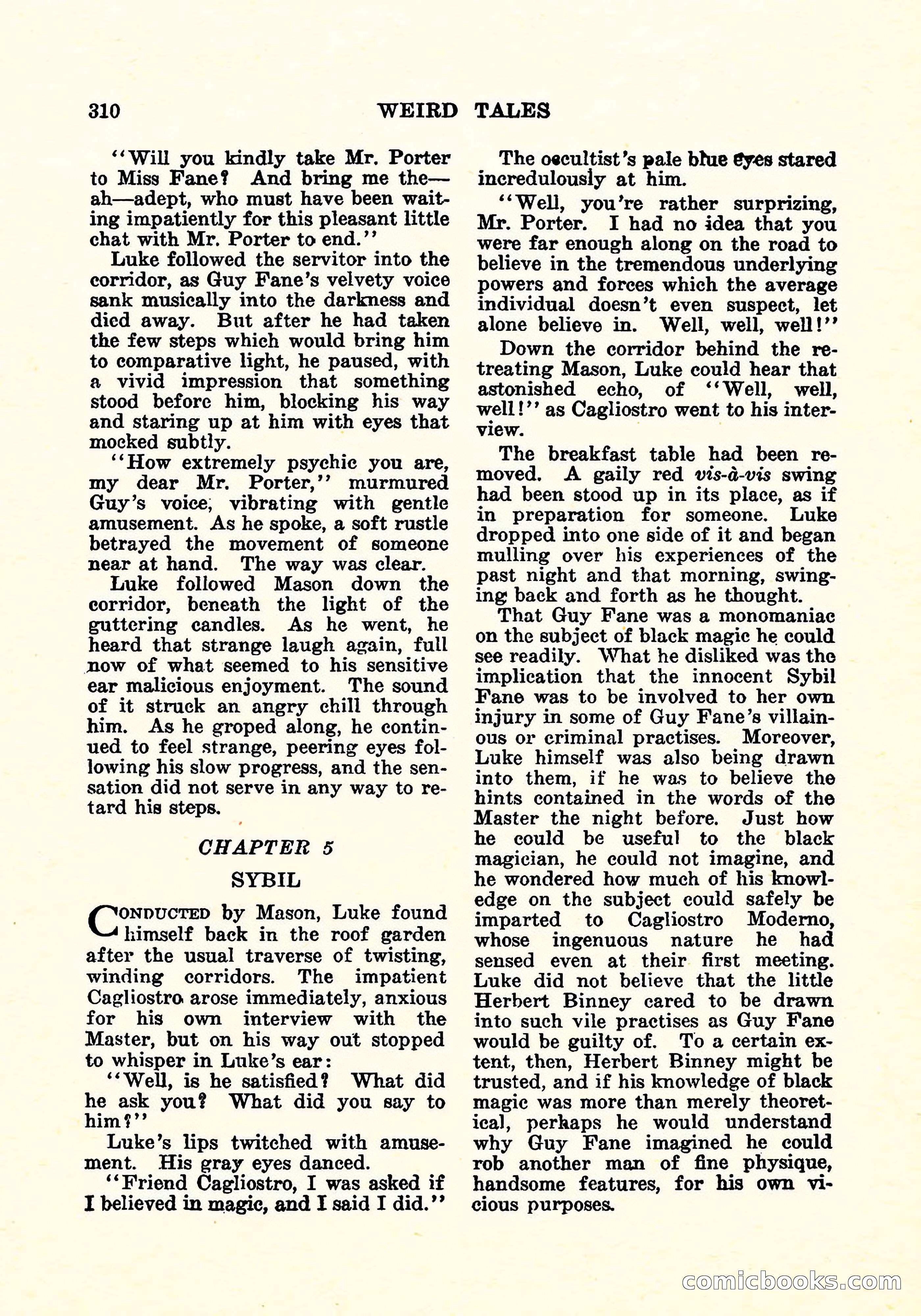 Weird Tales, Vol. 6, No. 3 — page 23 of 146