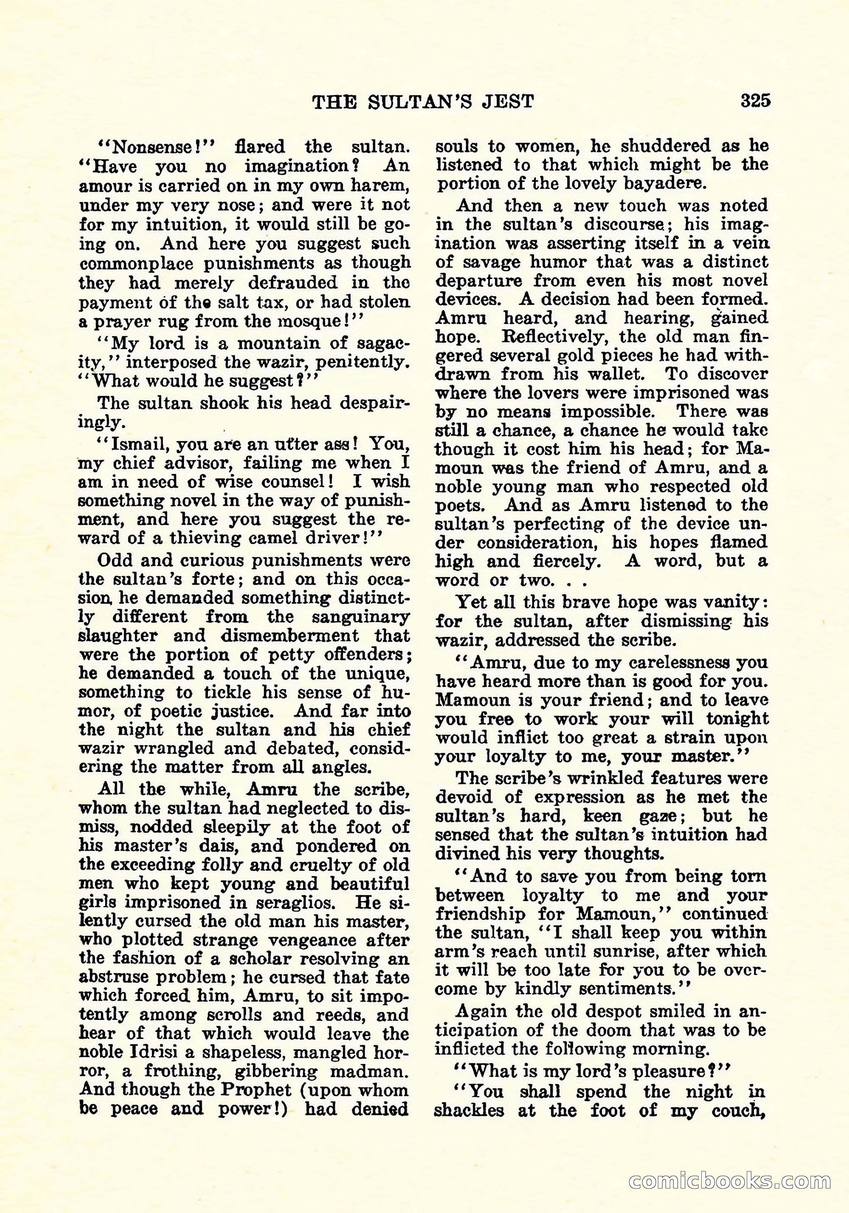 Weird Tales, Vol. 6, No. 3 — page 38 of 146