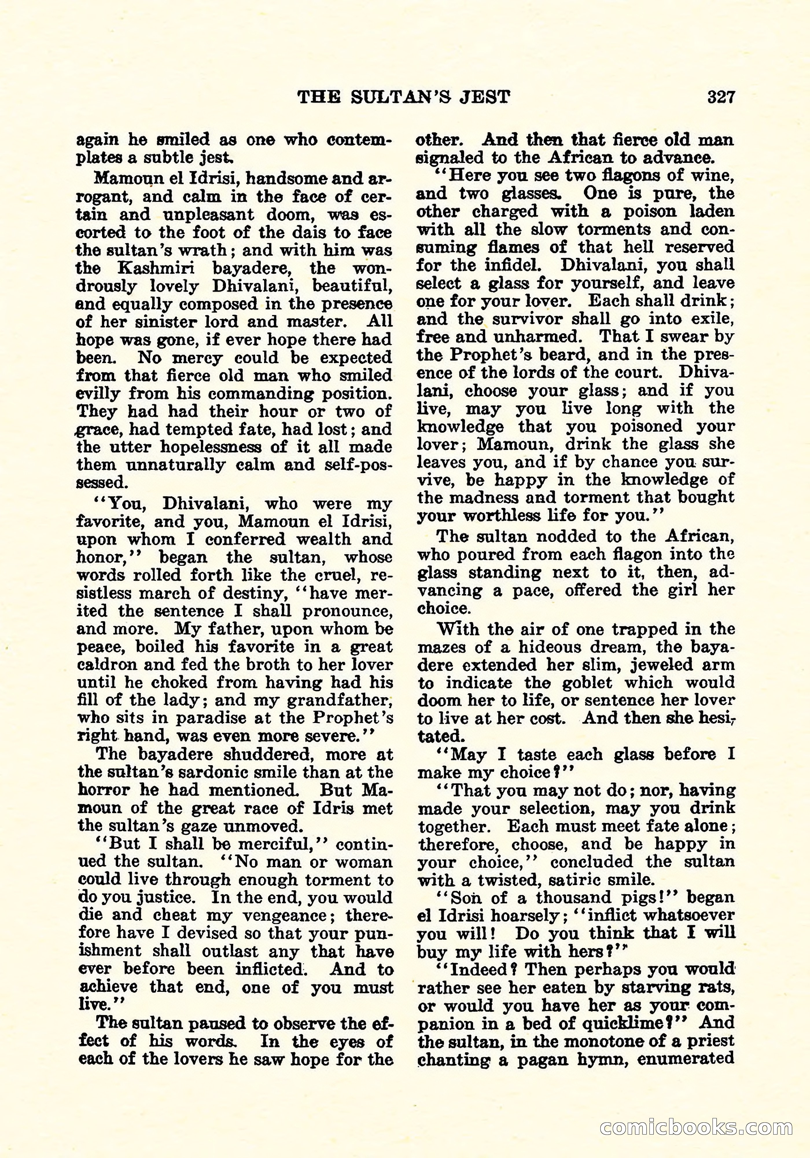 Weird Tales, Vol. 6, No. 3 — page 40 of 146