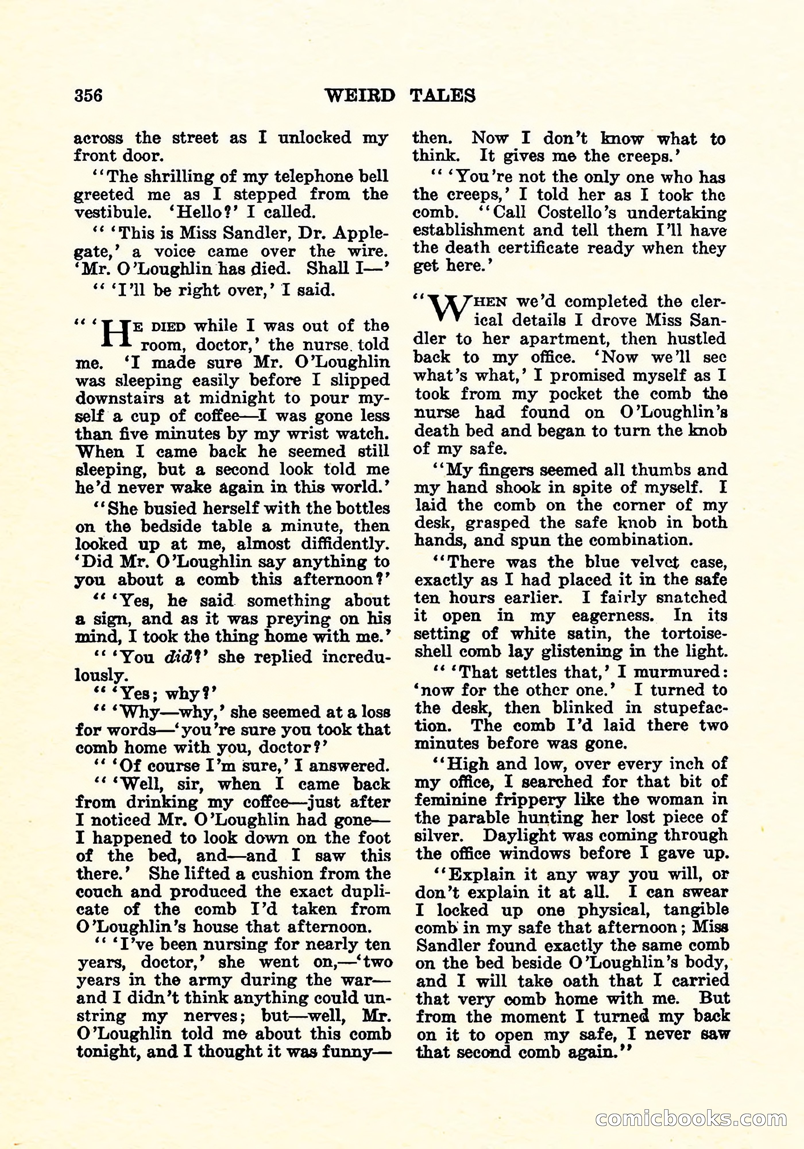 Weird Tales, Vol. 6, No. 3 — page 69 of 146