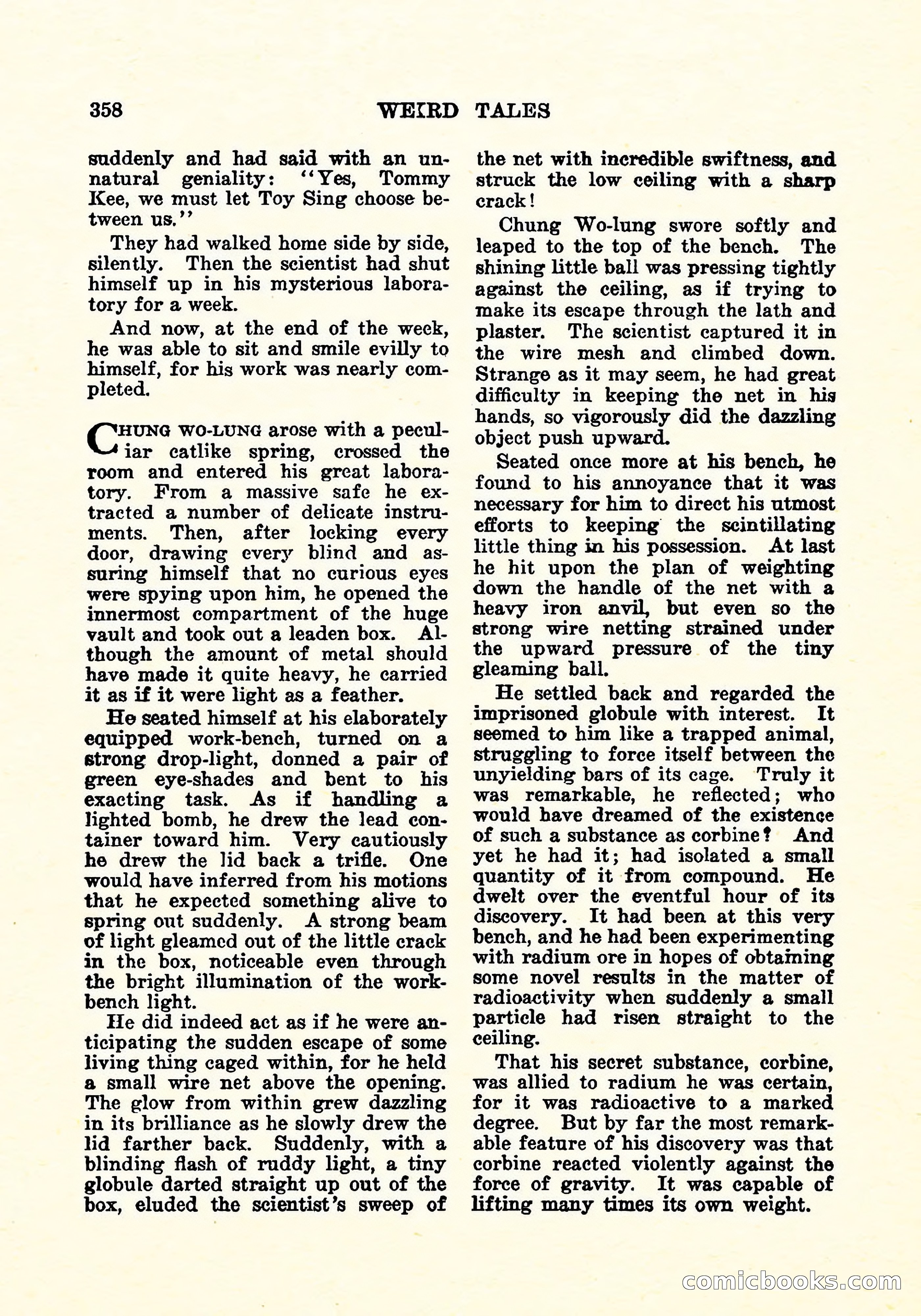 Weird Tales, Vol. 6, No. 3 — page 71 of 146