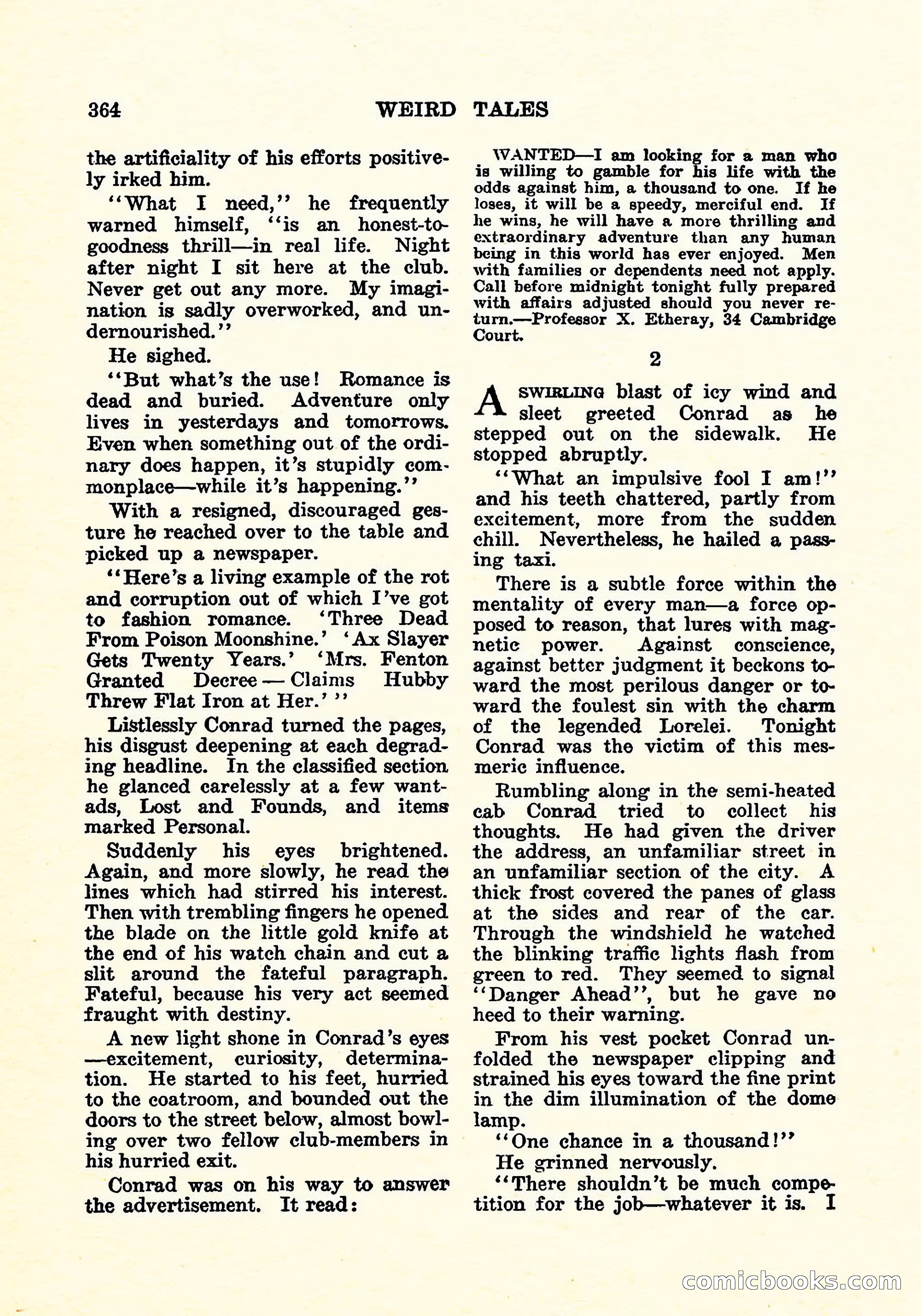 Weird Tales, Vol. 6, No. 3 — page 77 of 146