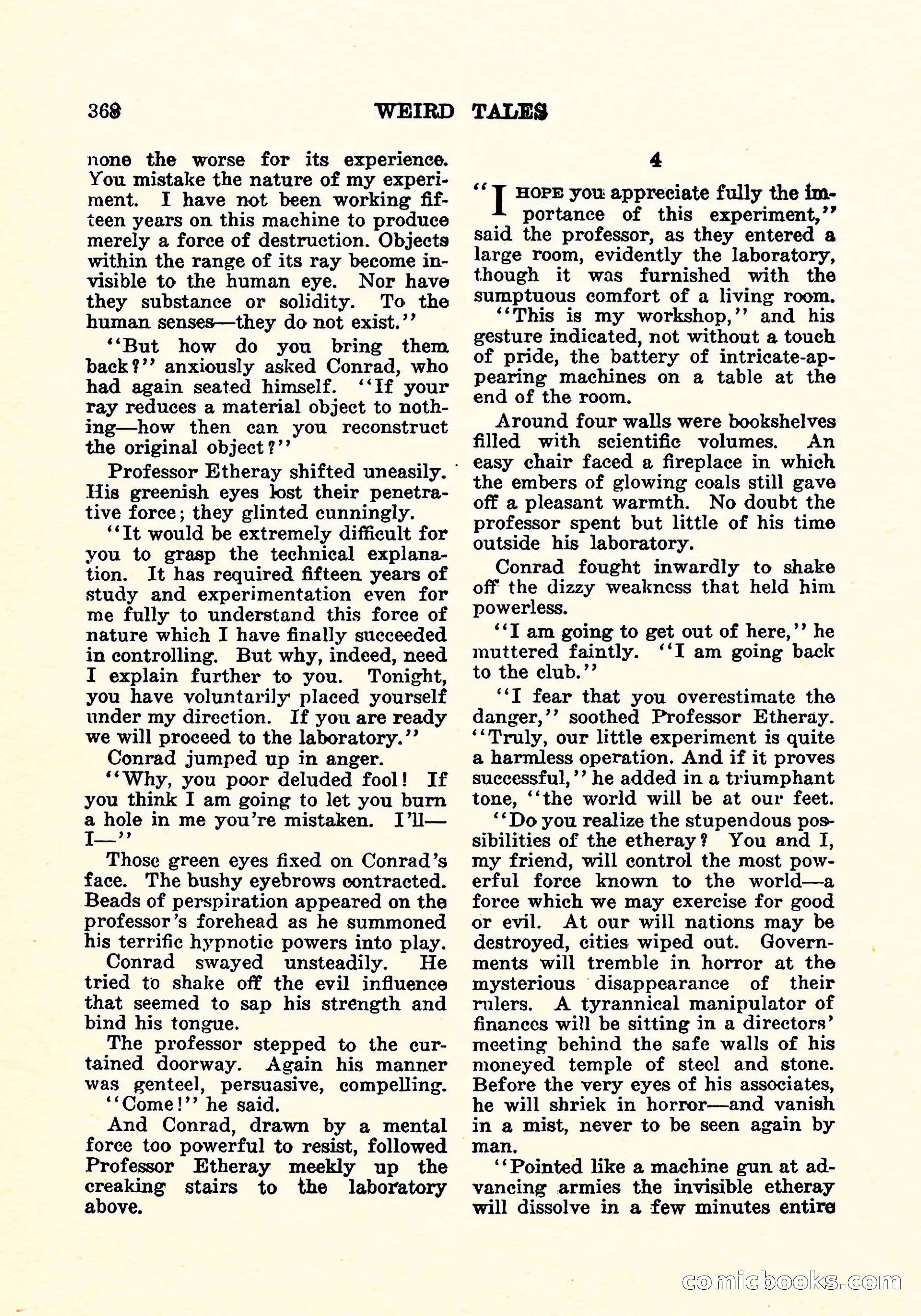 Weird Tales, Vol. 6, No. 3 — page 81 of 146