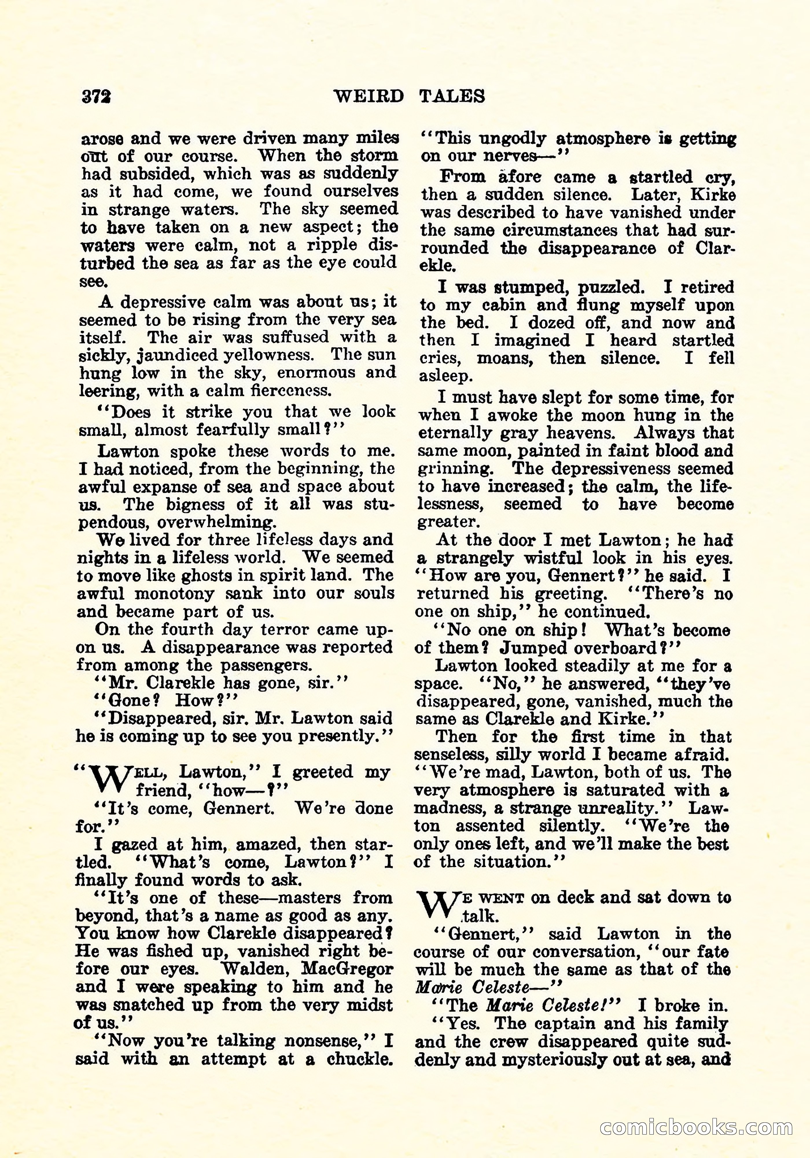Weird Tales, Vol. 6, No. 3 — page 85 of 146