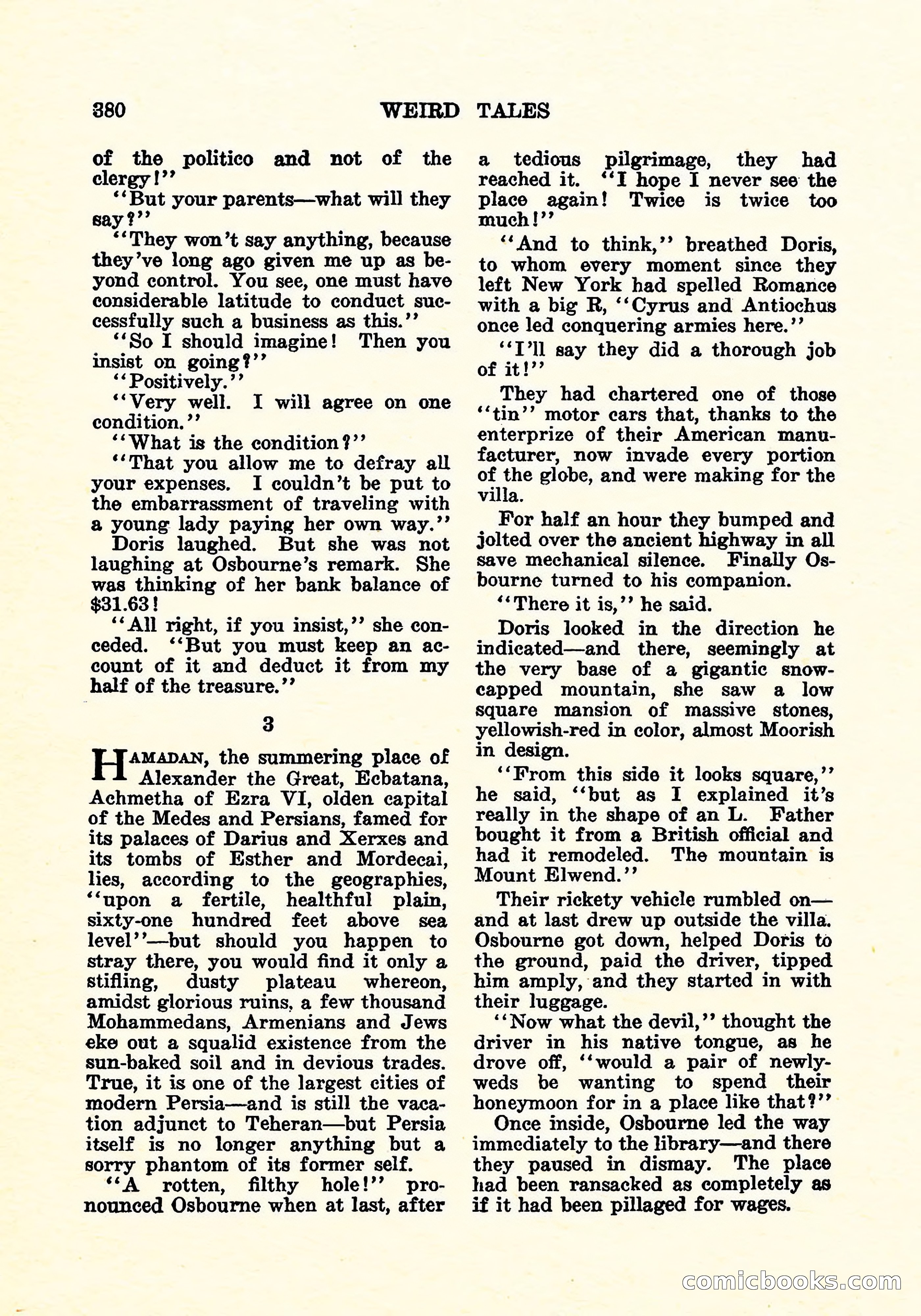 Weird Tales, Vol. 6, No. 3 — page 93 of 146