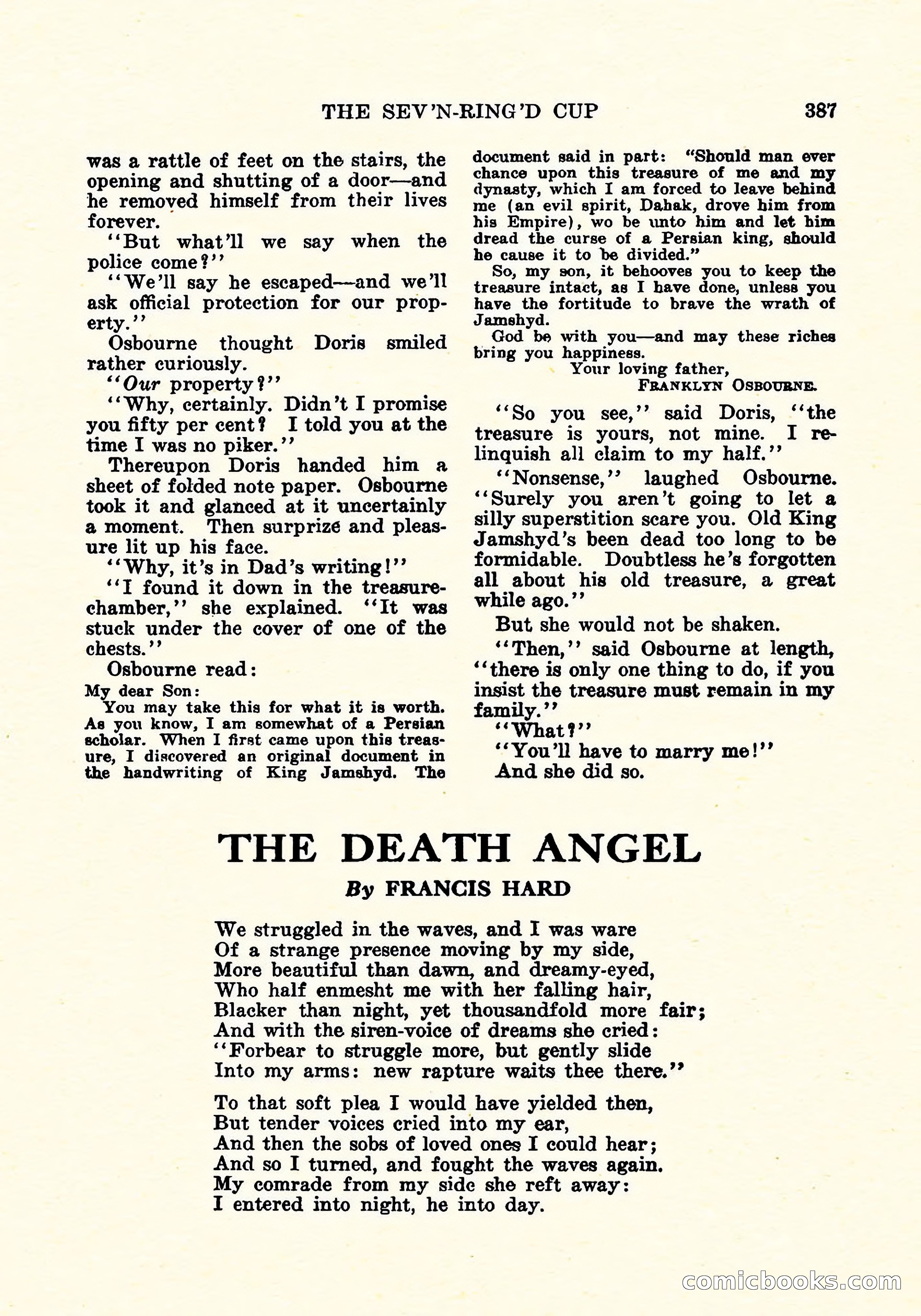 Weird Tales, Vol. 6, No. 3 — page 100 of 146