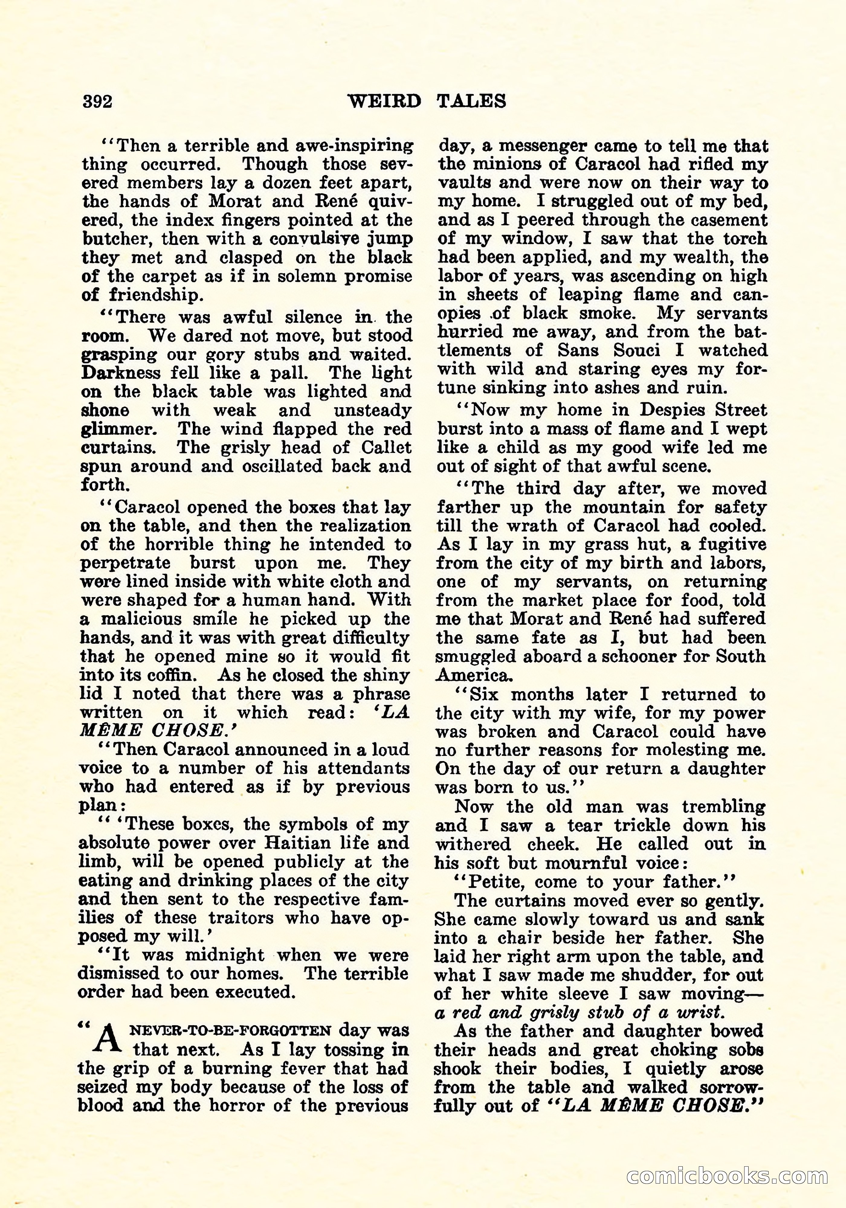 Weird Tales, Vol. 6, No. 3 — page 105 of 146