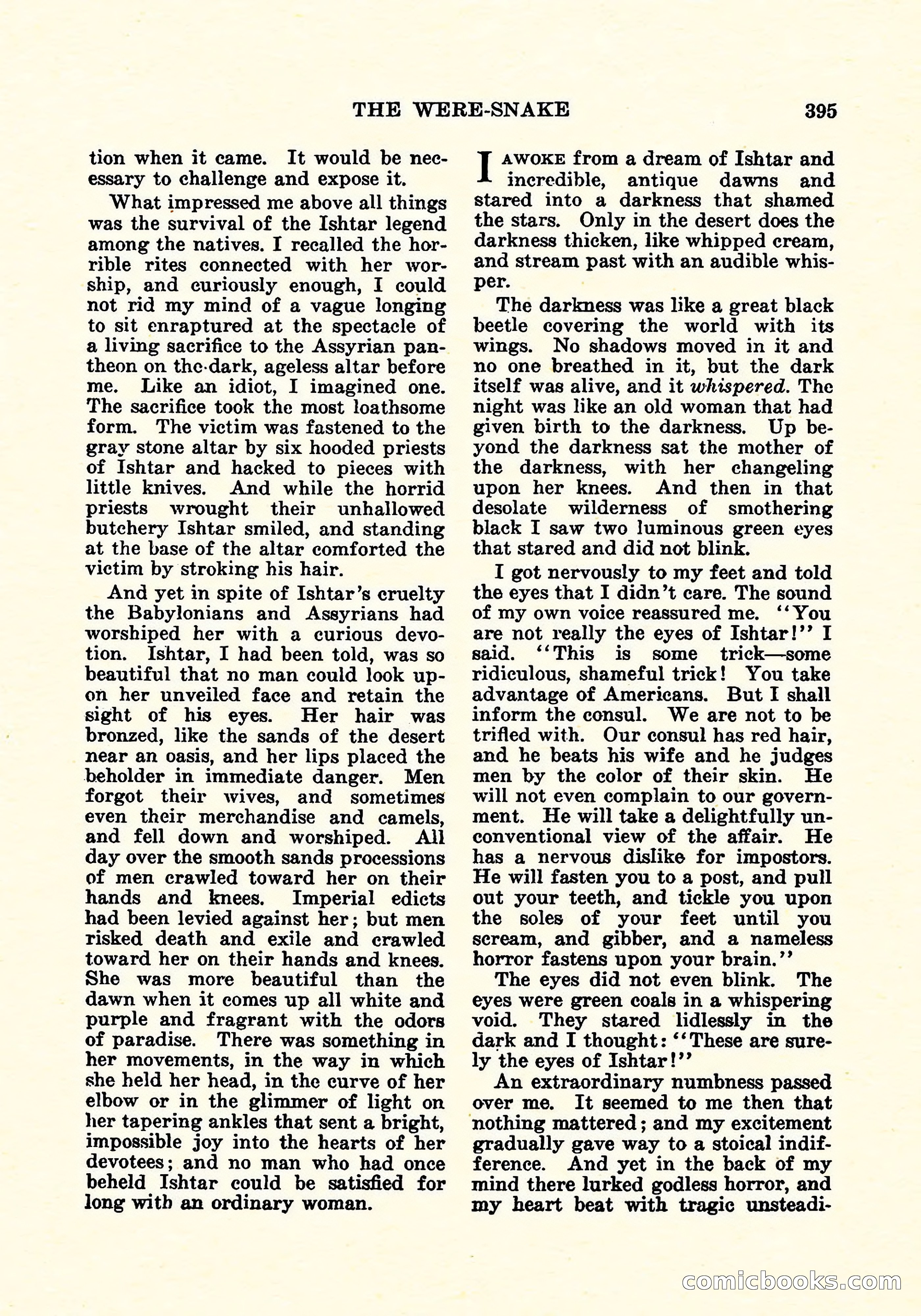 Weird Tales, Vol. 6, No. 3 — page 108 of 146