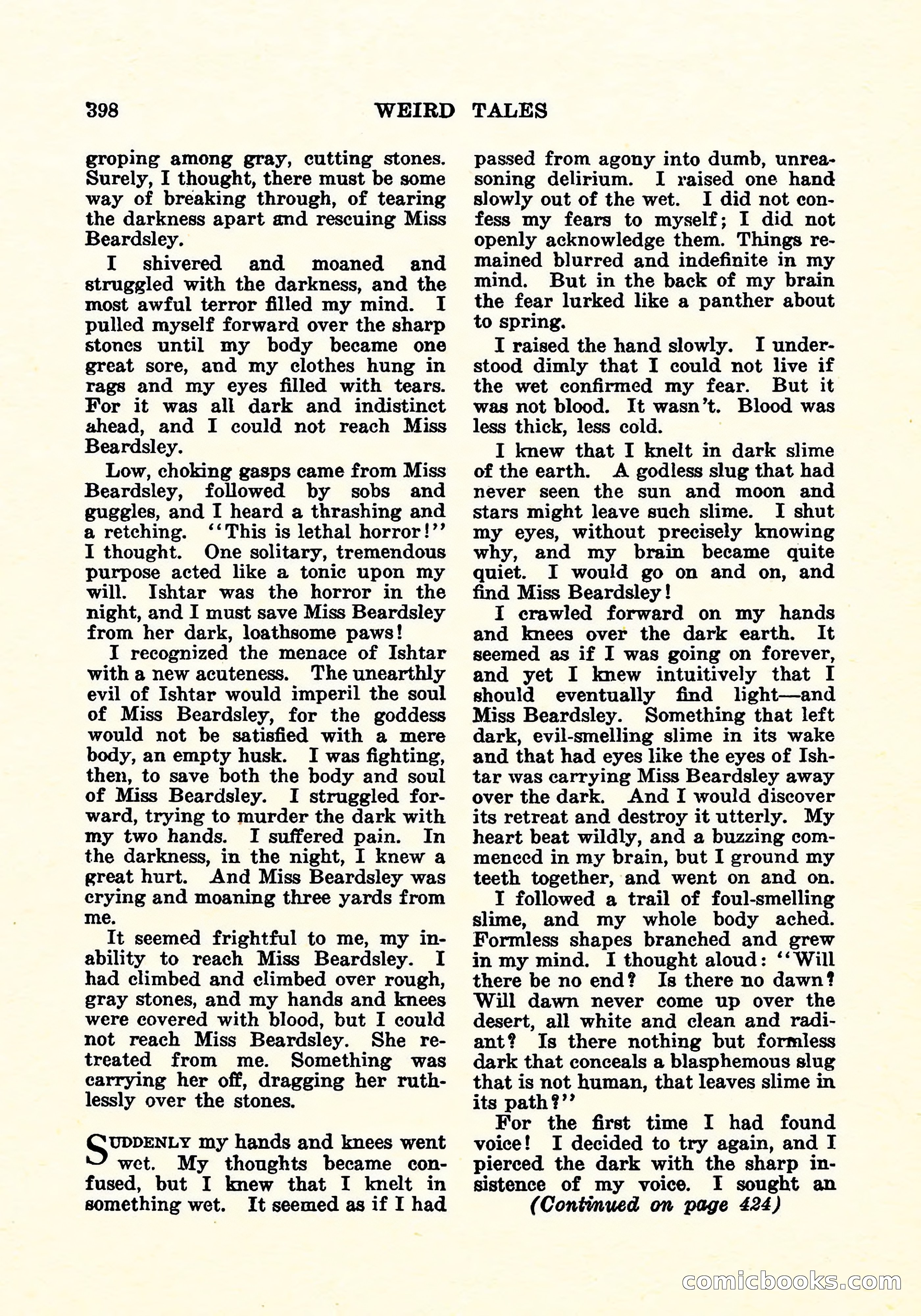 Weird Tales, Vol. 6, No. 3 — page 111 of 146
