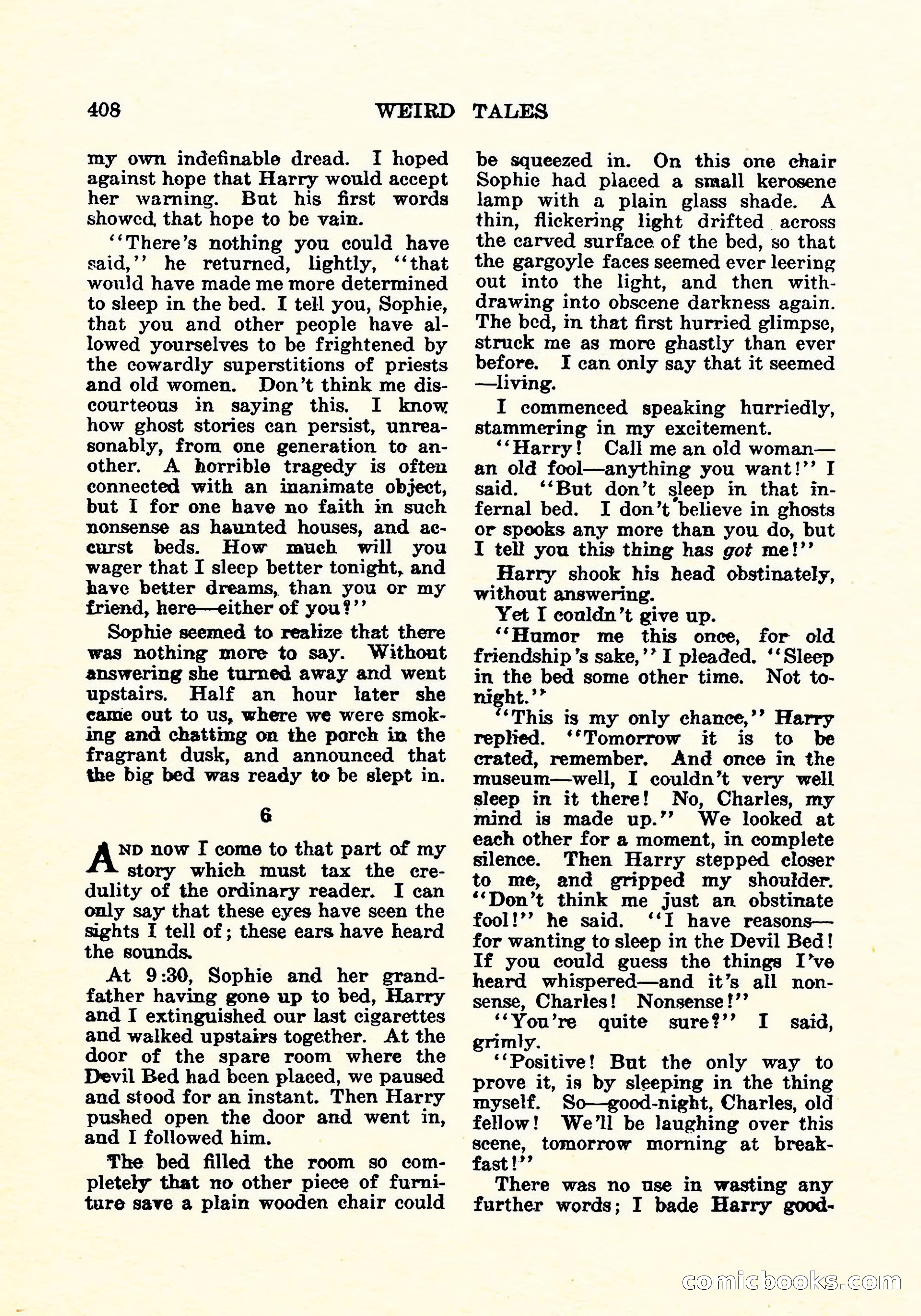 Weird Tales, Vol. 6, No. 3 — page 121 of 146