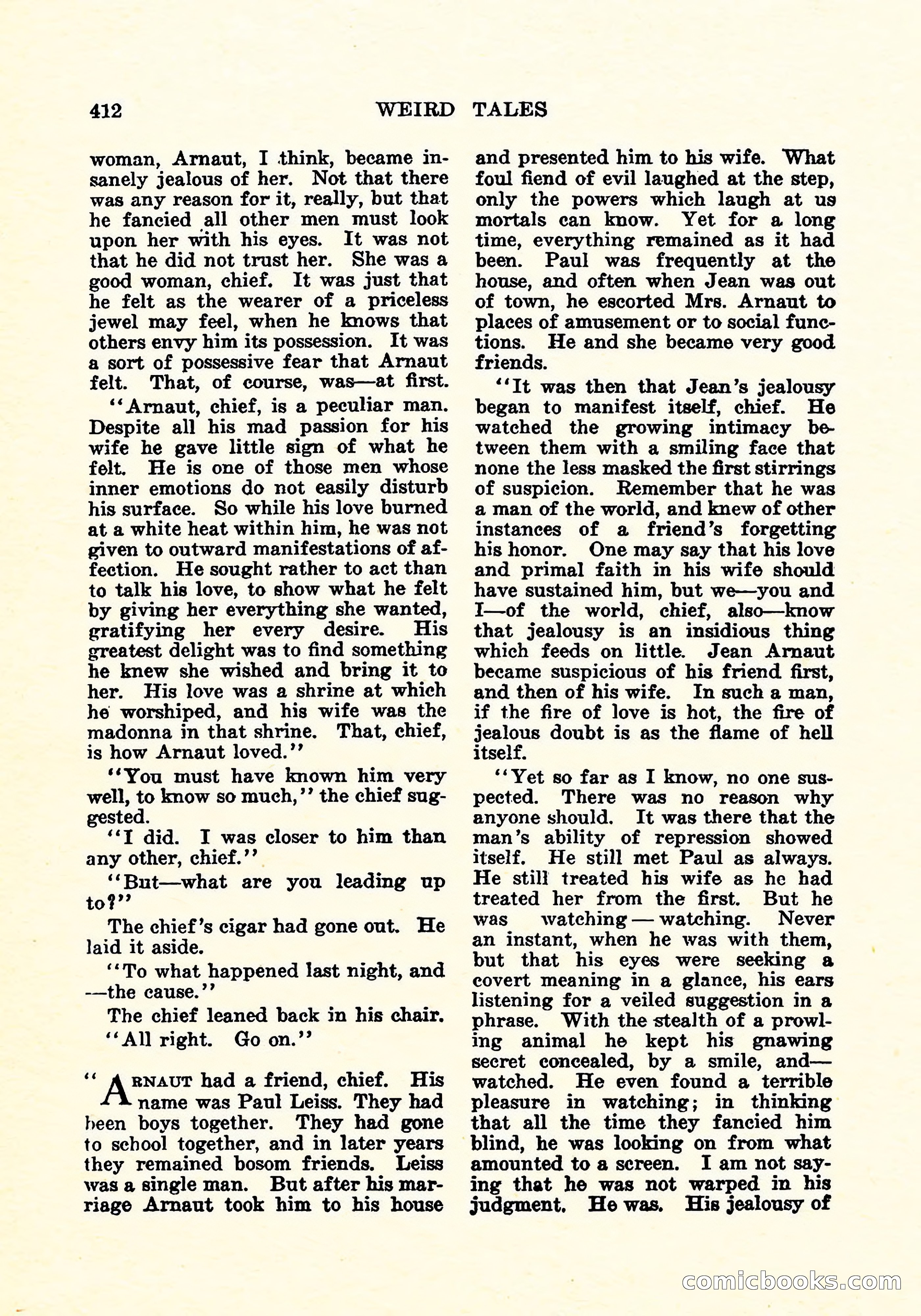 Weird Tales, Vol. 6, No. 3 — page 125 of 146