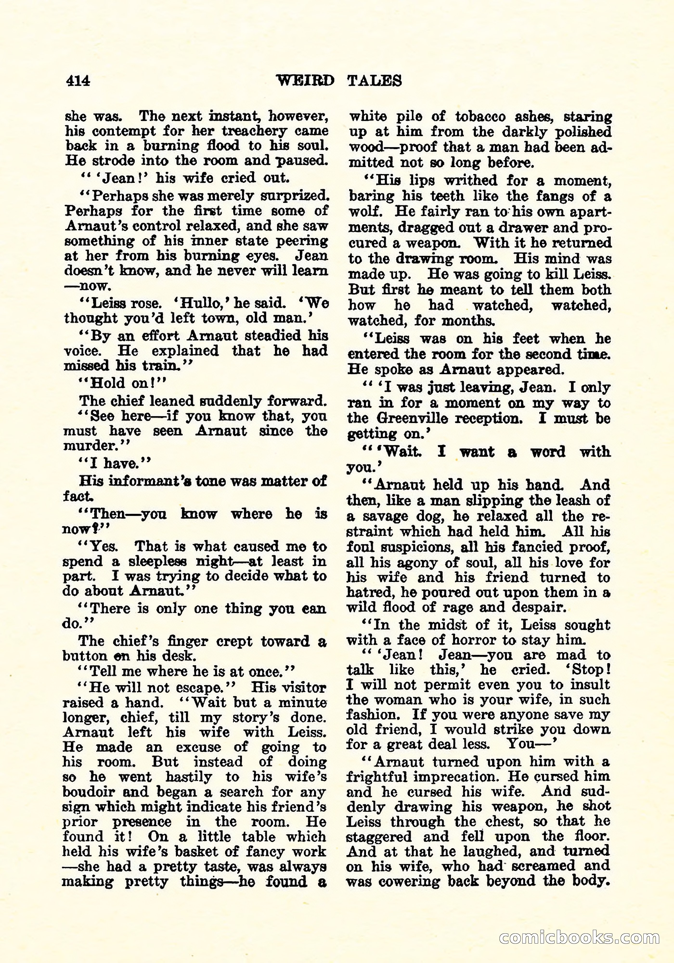 Weird Tales, Vol. 6, No. 3 — page 127 of 146