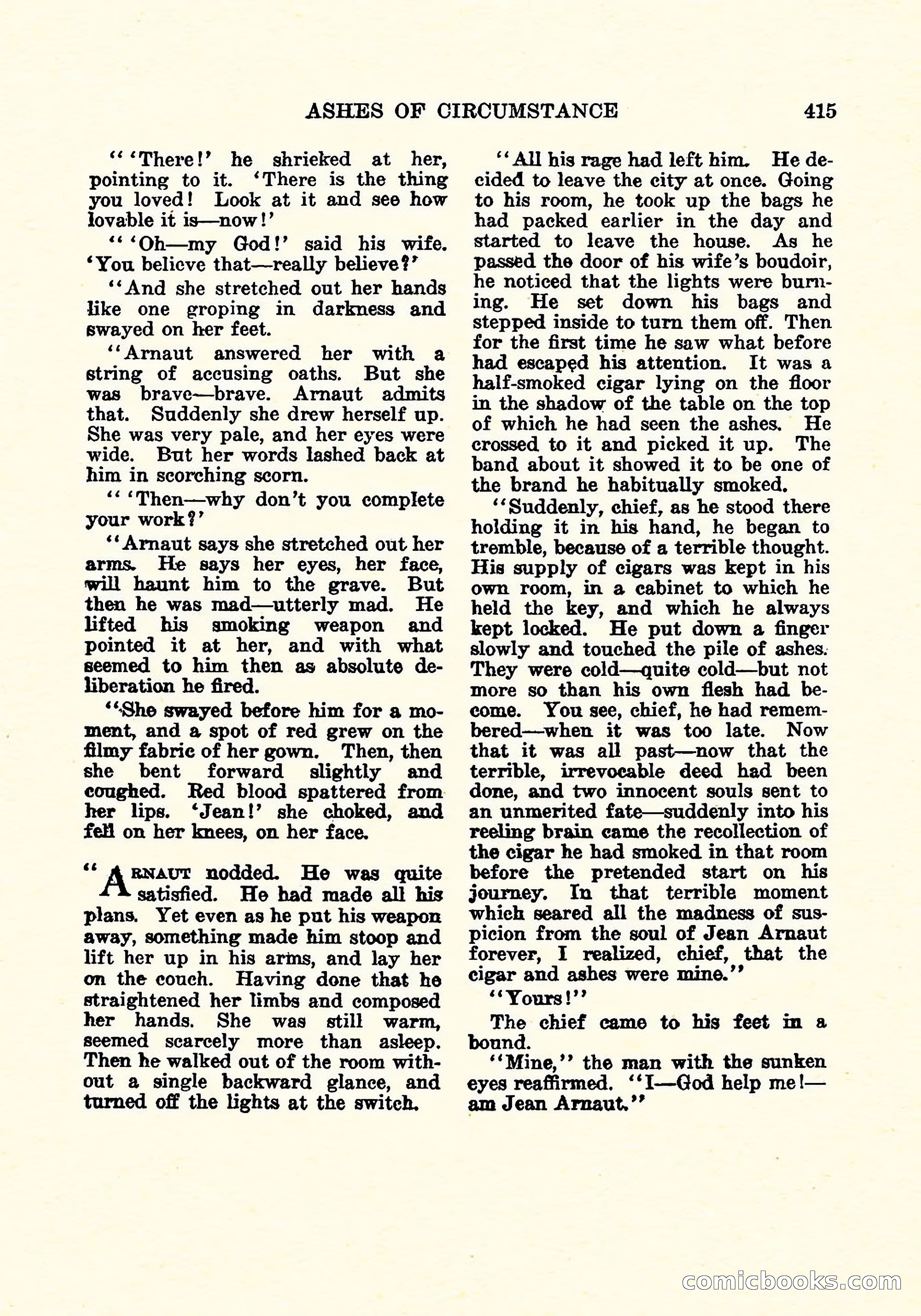 Weird Tales, Vol. 6, No. 3 — page 128 of 146