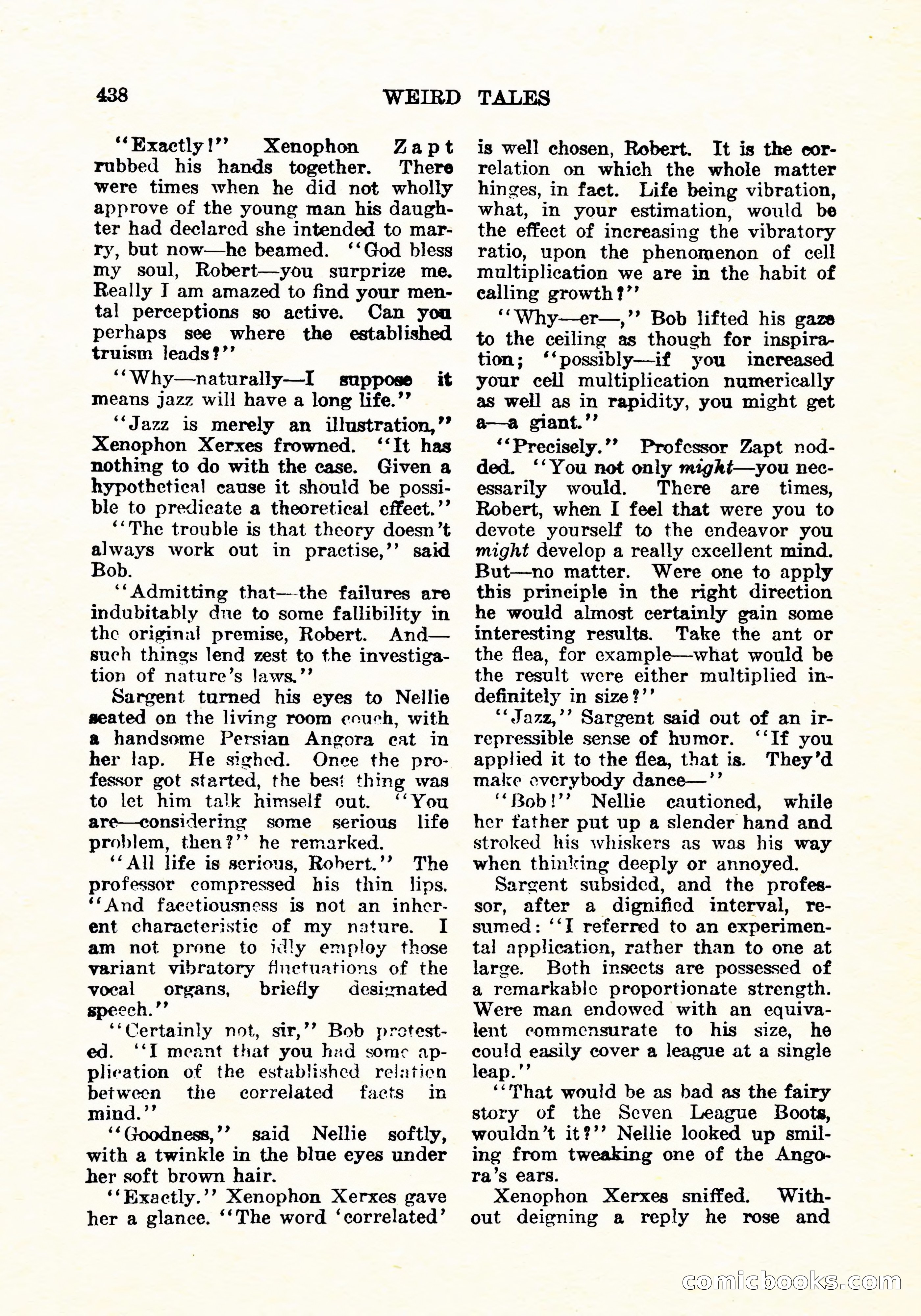 Weird Tales, Vol. 6 No. 4 — page 7 of 146